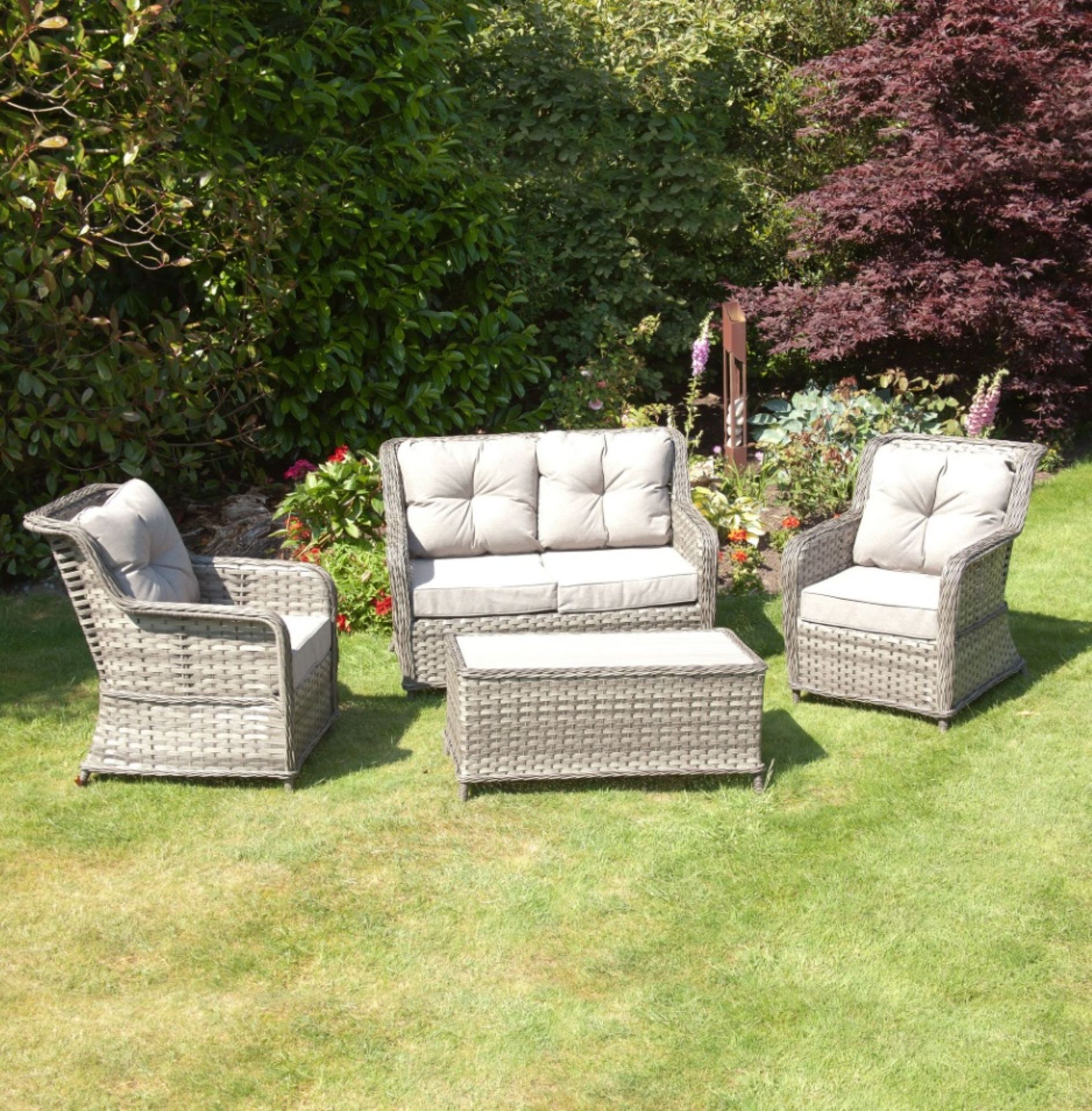 PORTOFINO LOUNGE RATTAN SET BRAND NEW RRP £1779.99