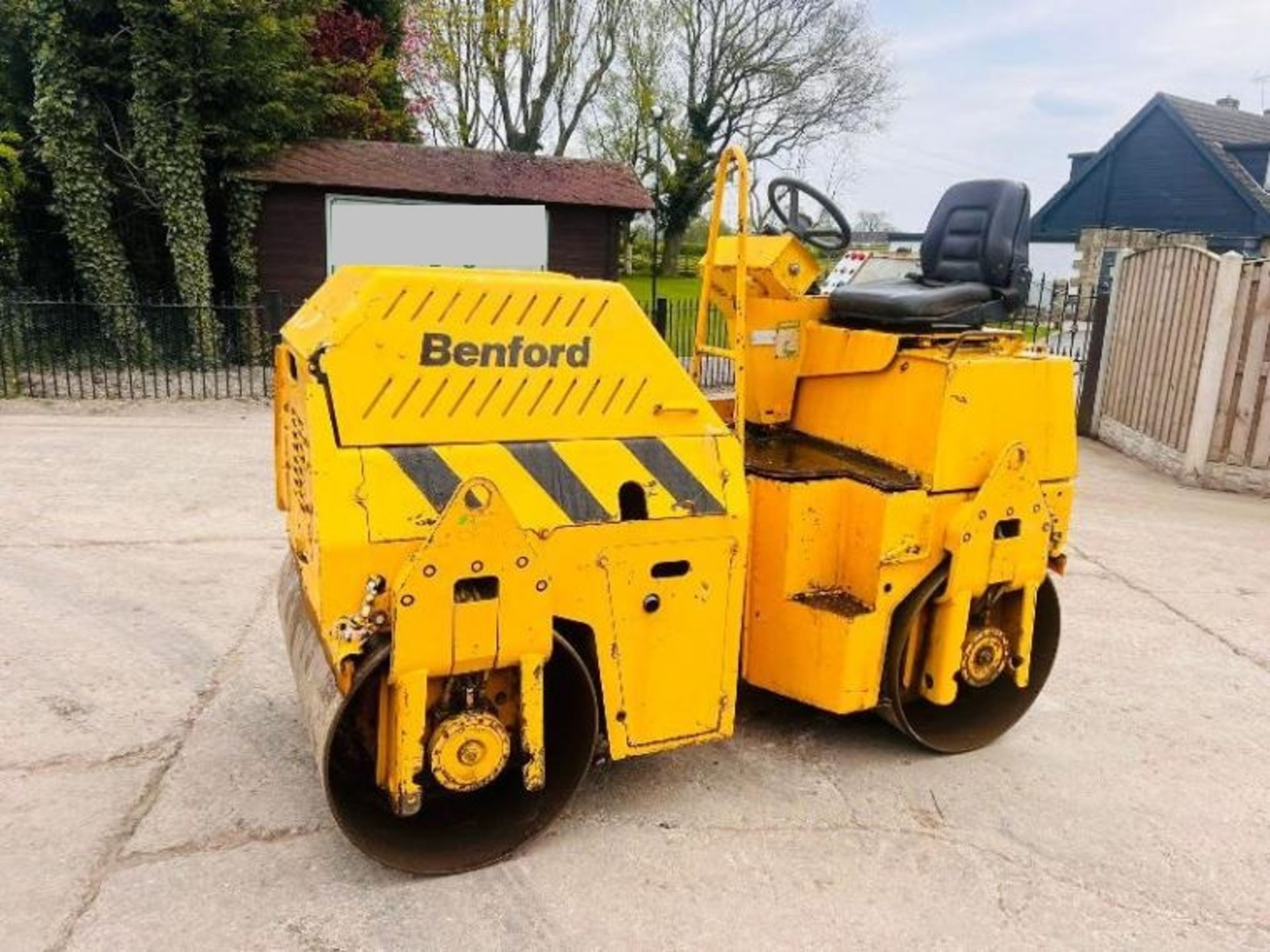 BENFORD TV1200 DOUBLE DRUM ROLLER C/W DEUTZ ENGINE