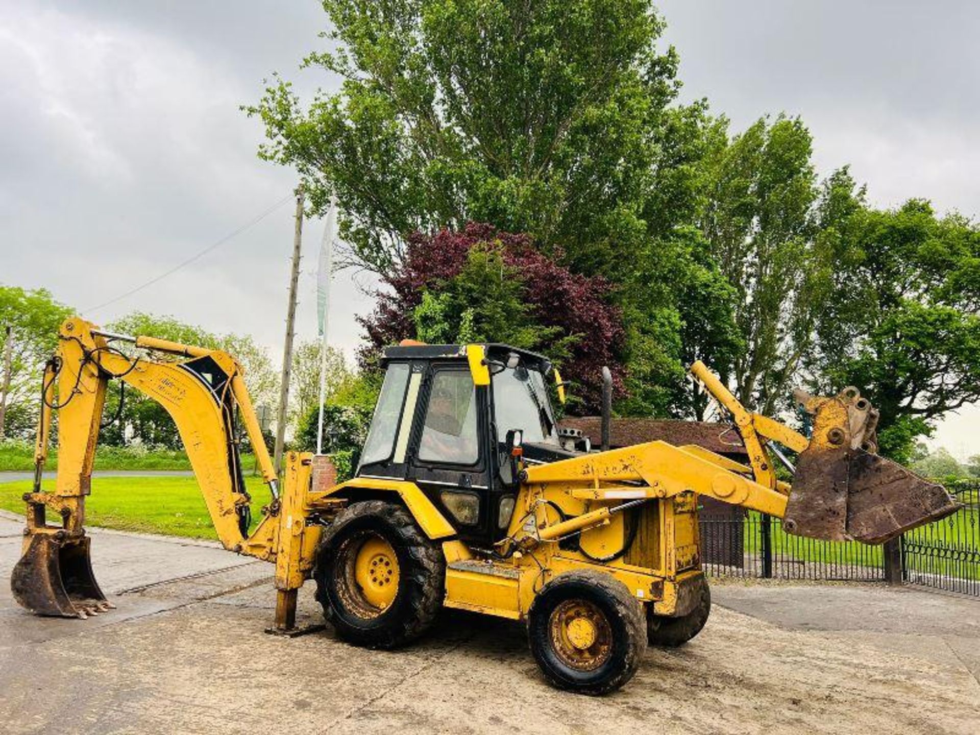 CATERPILLAR 428B 4WD BACKHOE DIGGER C/W EXTENDING DIG - Bild 9 aus 18