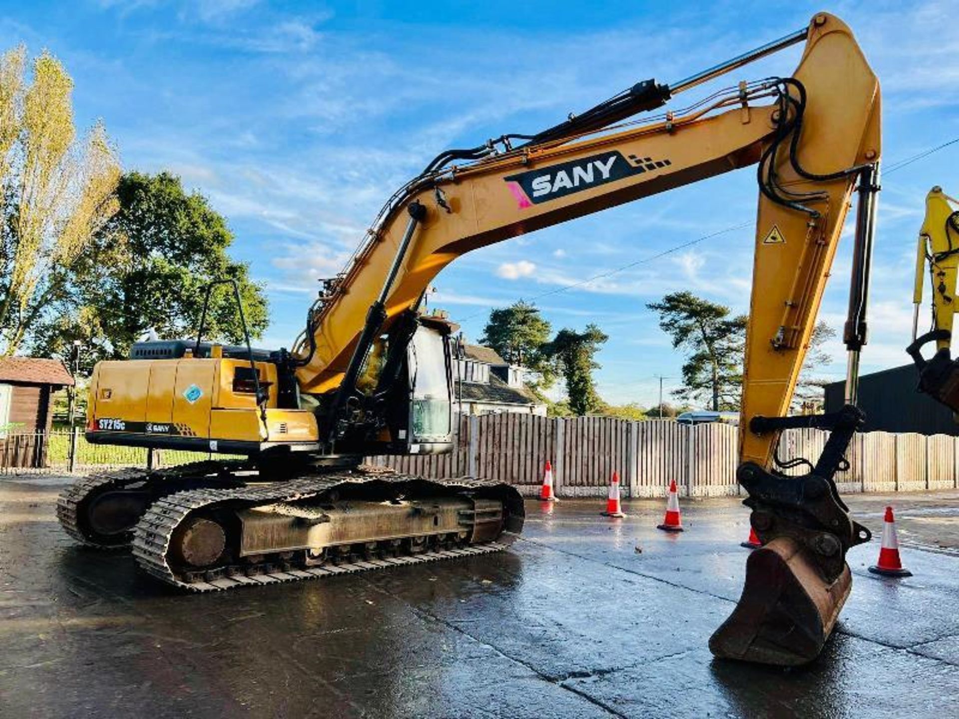 SANY SY215C TRACKED EXCAVATOR * YEAR 2015 * C/W QUICK HITCH - Bild 18 aus 19