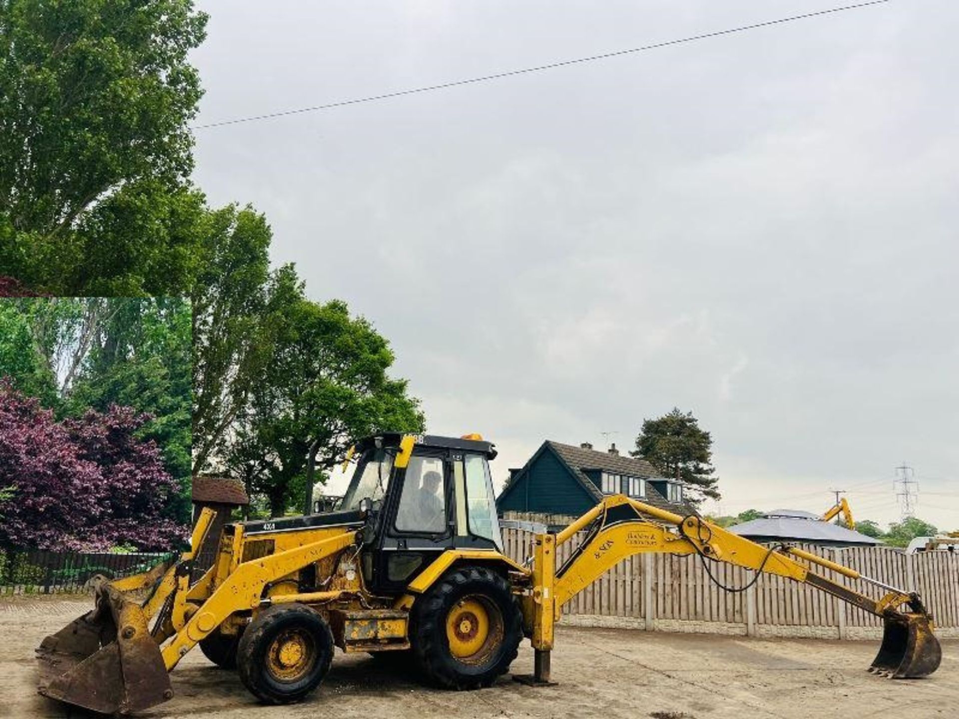 CATERPILLAR 428B 4WD BACKHOE DIGGER C/W EXTENDING DIG - Bild 13 aus 18