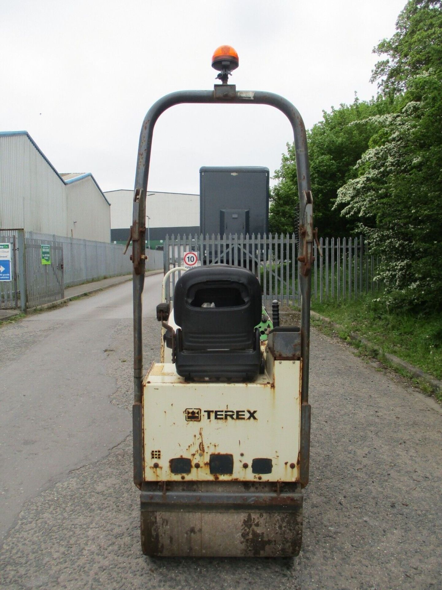 2008 TEREX TV800 VIBRATING ROLLER BOMAG BENFORD 80 RIDE ON DELIVERY 990 HOURS - Image 7 of 10