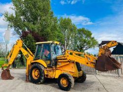 JCB 3CX 4WD PROJECT 8 BACKHOE DIGGER C/W SIDE DASH & EXTENDING DIG