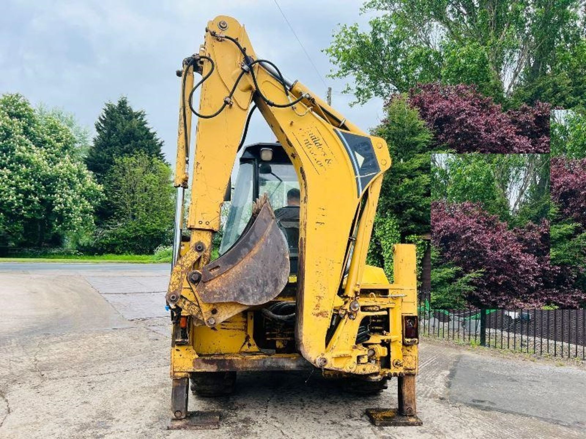 CATERPILLAR 428B 4WD BACKHOE DIGGER C/W EXTENDING DIG - Bild 11 aus 18