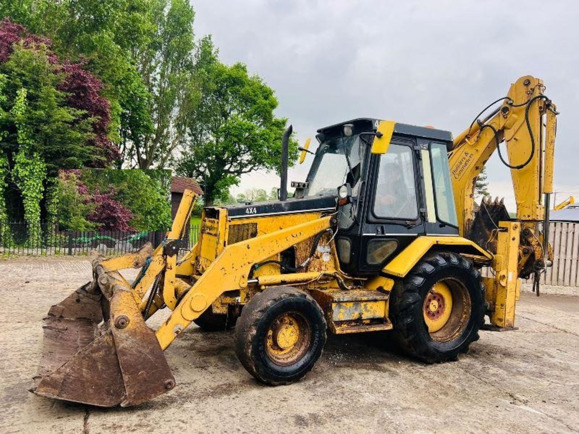 CATERPILLAR 428B 4WD BACKHOE DIGGER C/W EXTENDING DIG - Bild 10 aus 18