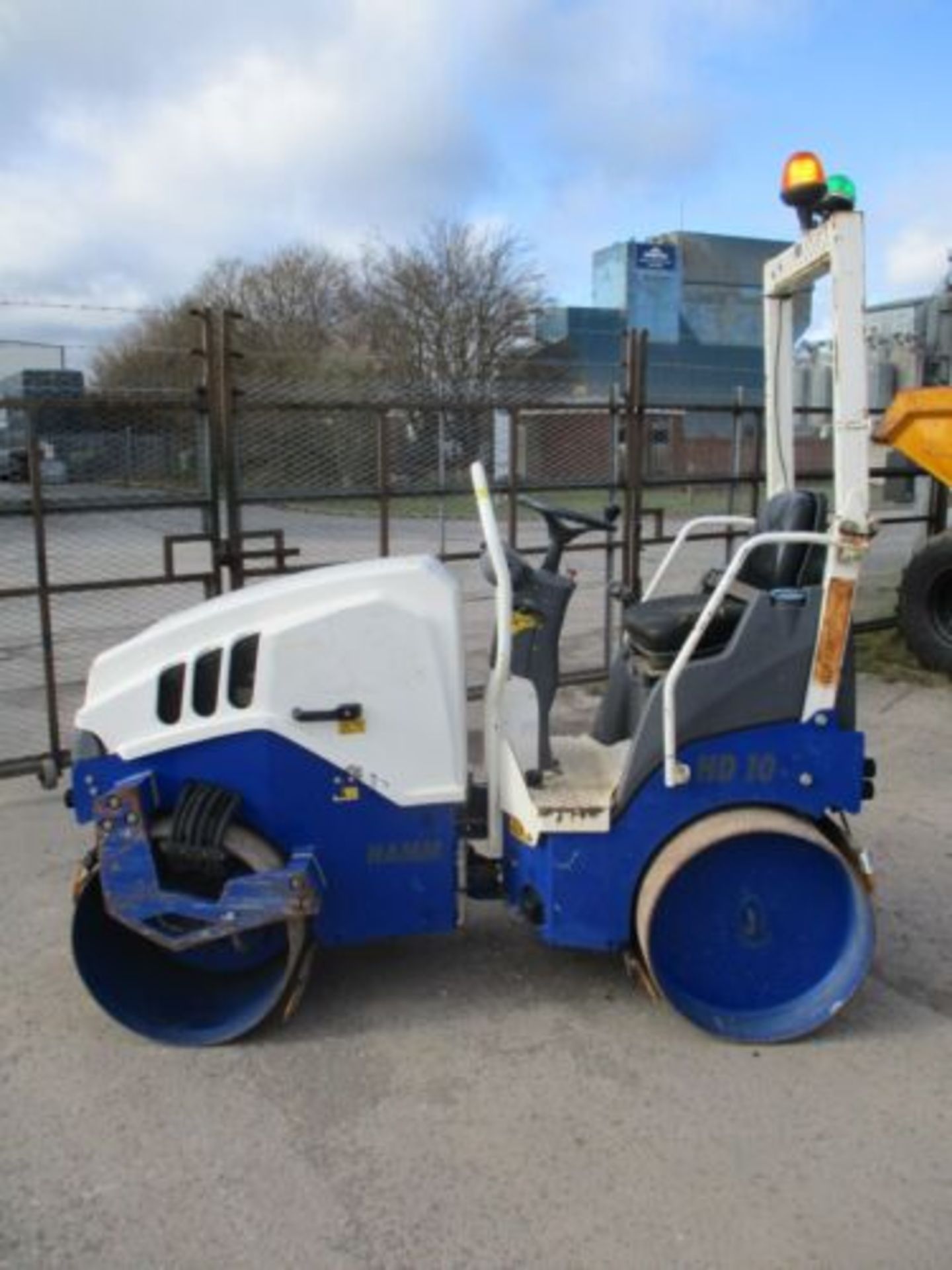 2013 HAMM HD10 VIBRATING ROLLER BOMAG BENFORD TEREX 100 RIDE ON DELIVERY 771 HRS - Image 2 of 12