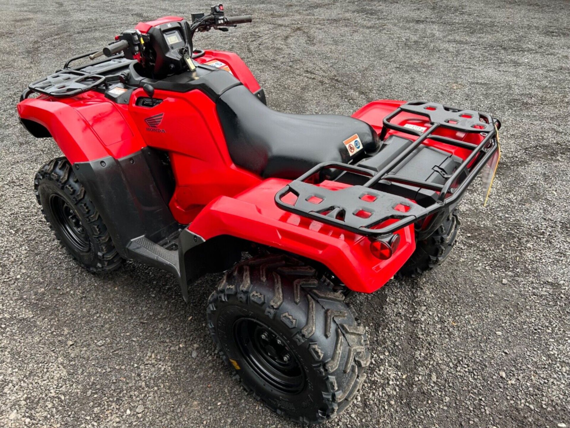 2019 HONDA TRX520 FA6 FARM QUAD BIKE 4X4 4WD FOREMAN TRX 520 AUTOMATIC 370 HOURS. - Image 4 of 16