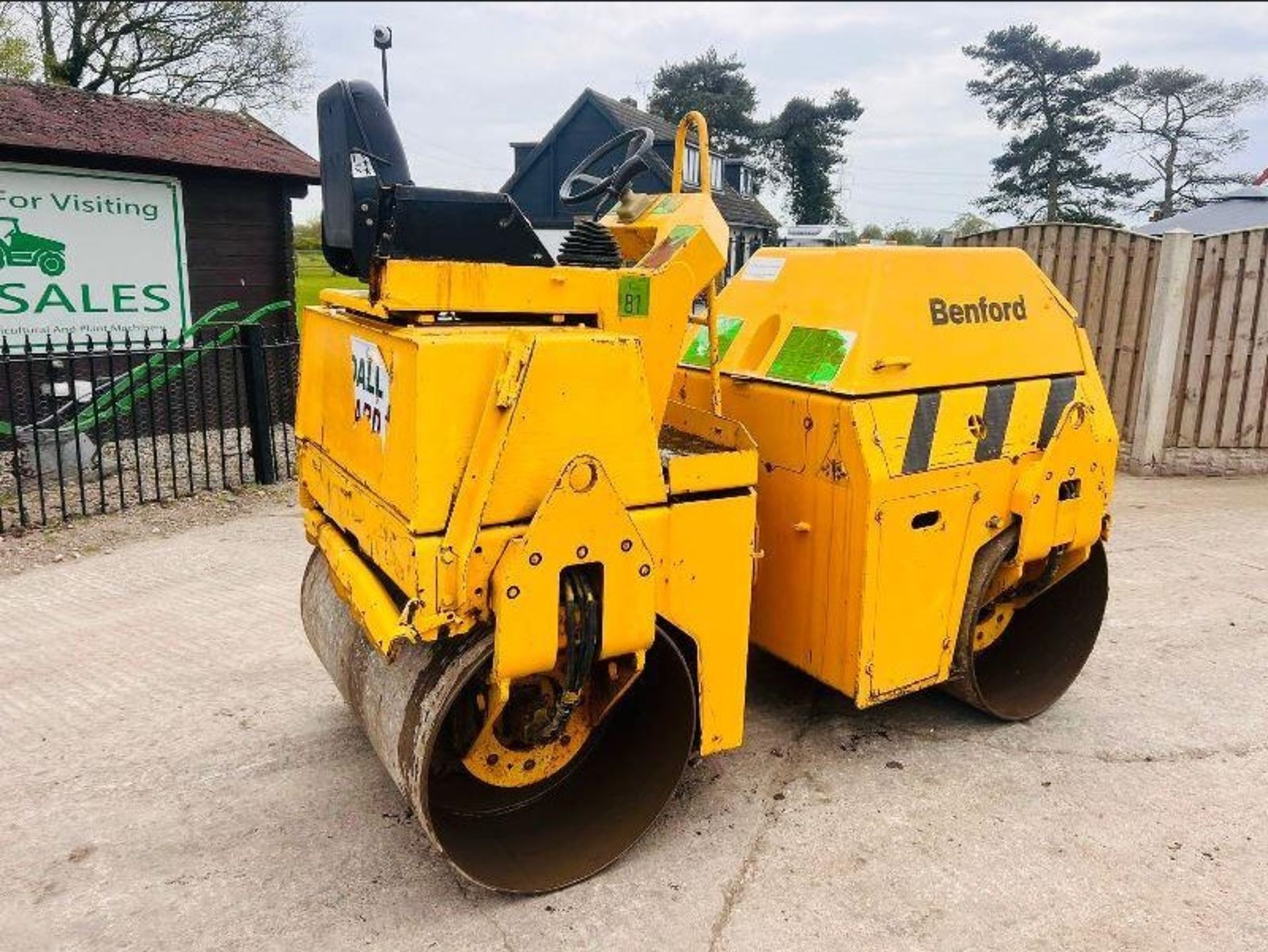 BENFORD TV1200 DOUBLE DRUM ROLLER C/W DEUTZ ENGINE - Image 15 of 15