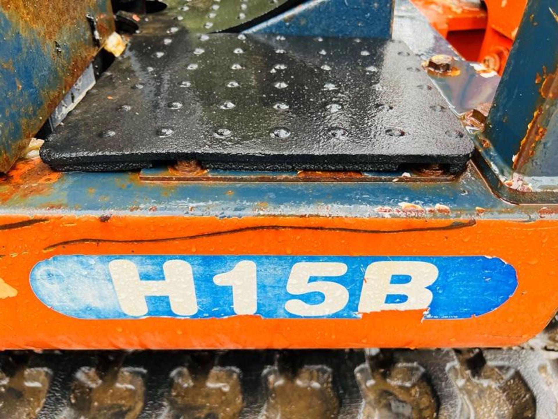 HANIX H15B TRACKED EXCAVATOR C/W OFF SET BOOM & RUBBER TRACKS - Bild 10 aus 13