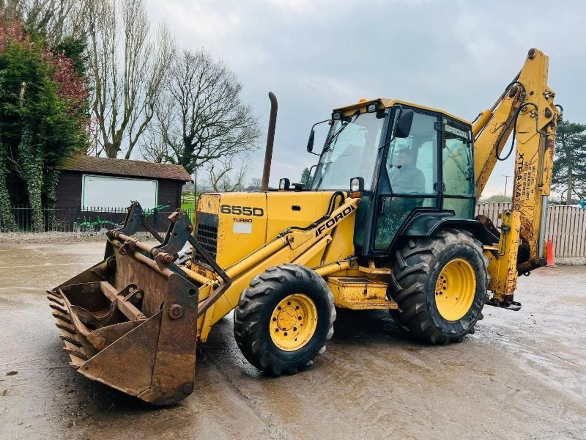 FORD 655D 4WD BACKHOE DIGGER C/W EXTENDING DIG - Bild 11 aus 19