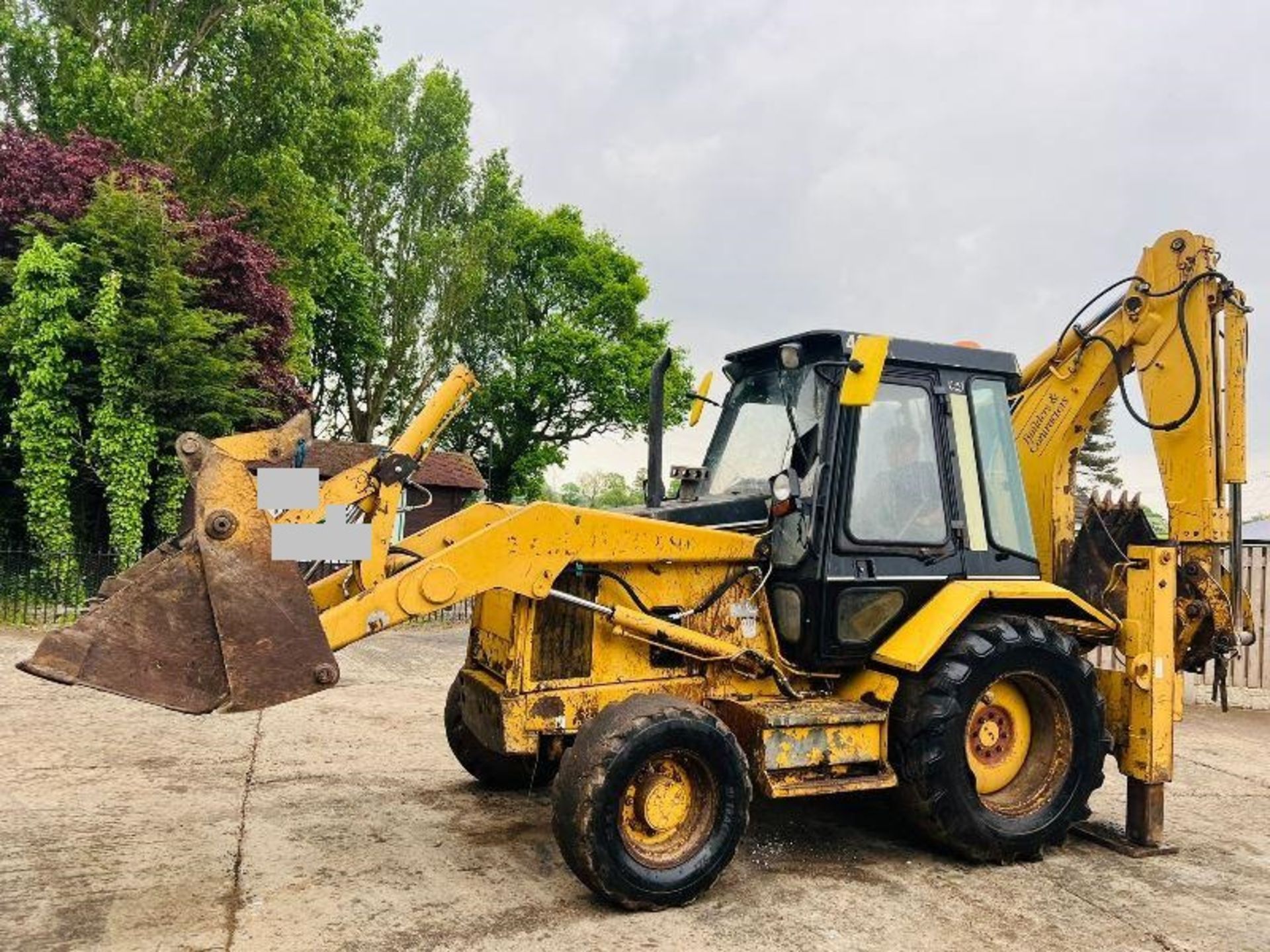 CATERPILLAR 428B 4WD BACKHOE DIGGER C/W EXTENDING DIG - Bild 6 aus 18