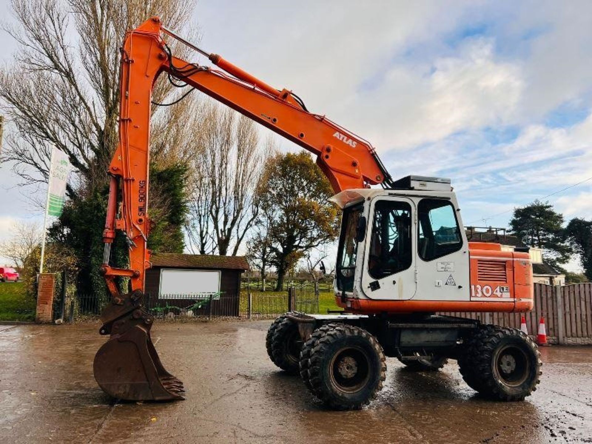 ATLAS 1304 4WD WHEELED EXCAVATOR C/W QUICK HITCH - Bild 15 aus 15