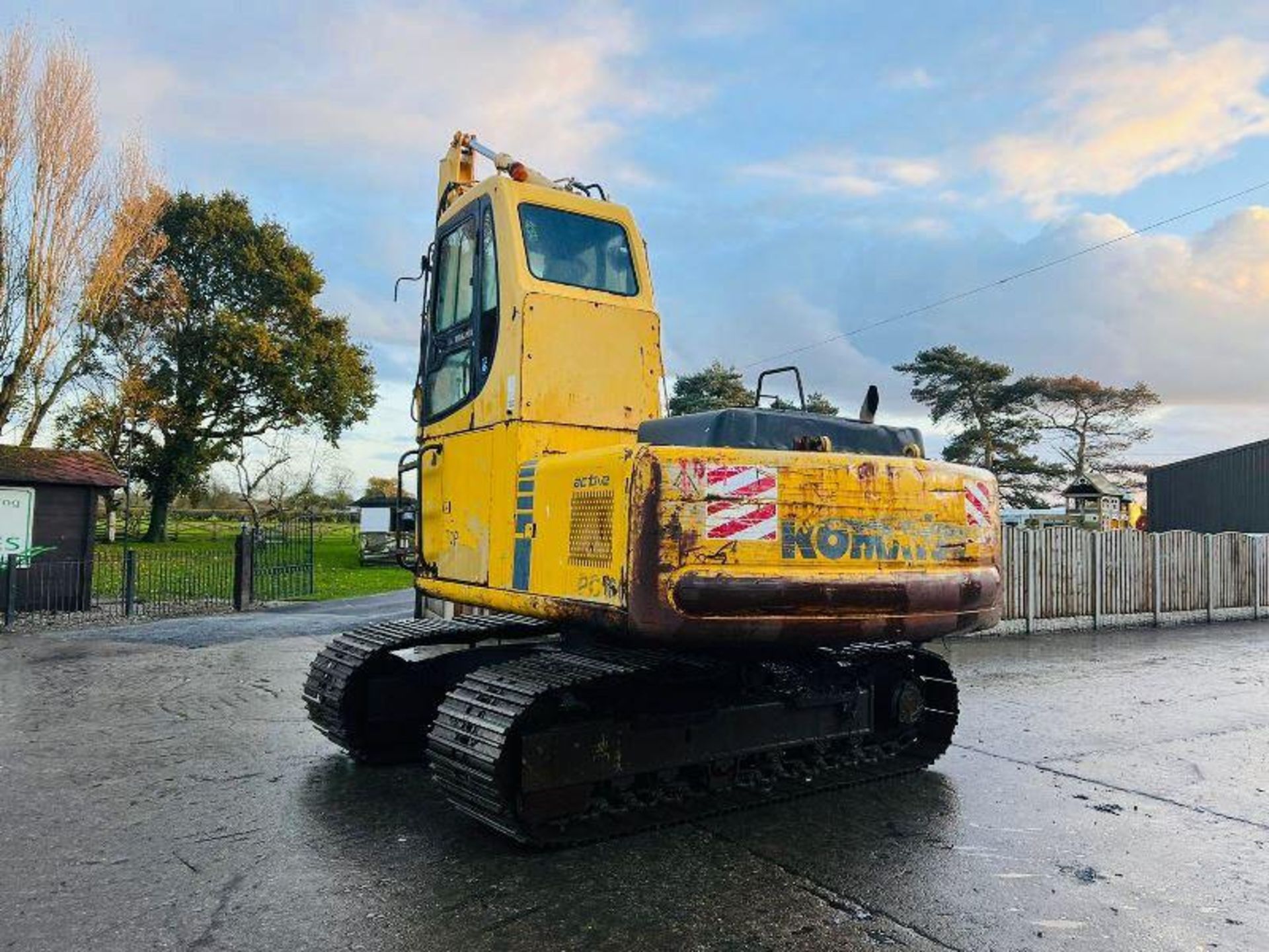 KOMATSU PC160-6K HIGH RISED CABIN EXCAVATOR C/W TURBO - Image 5 of 12