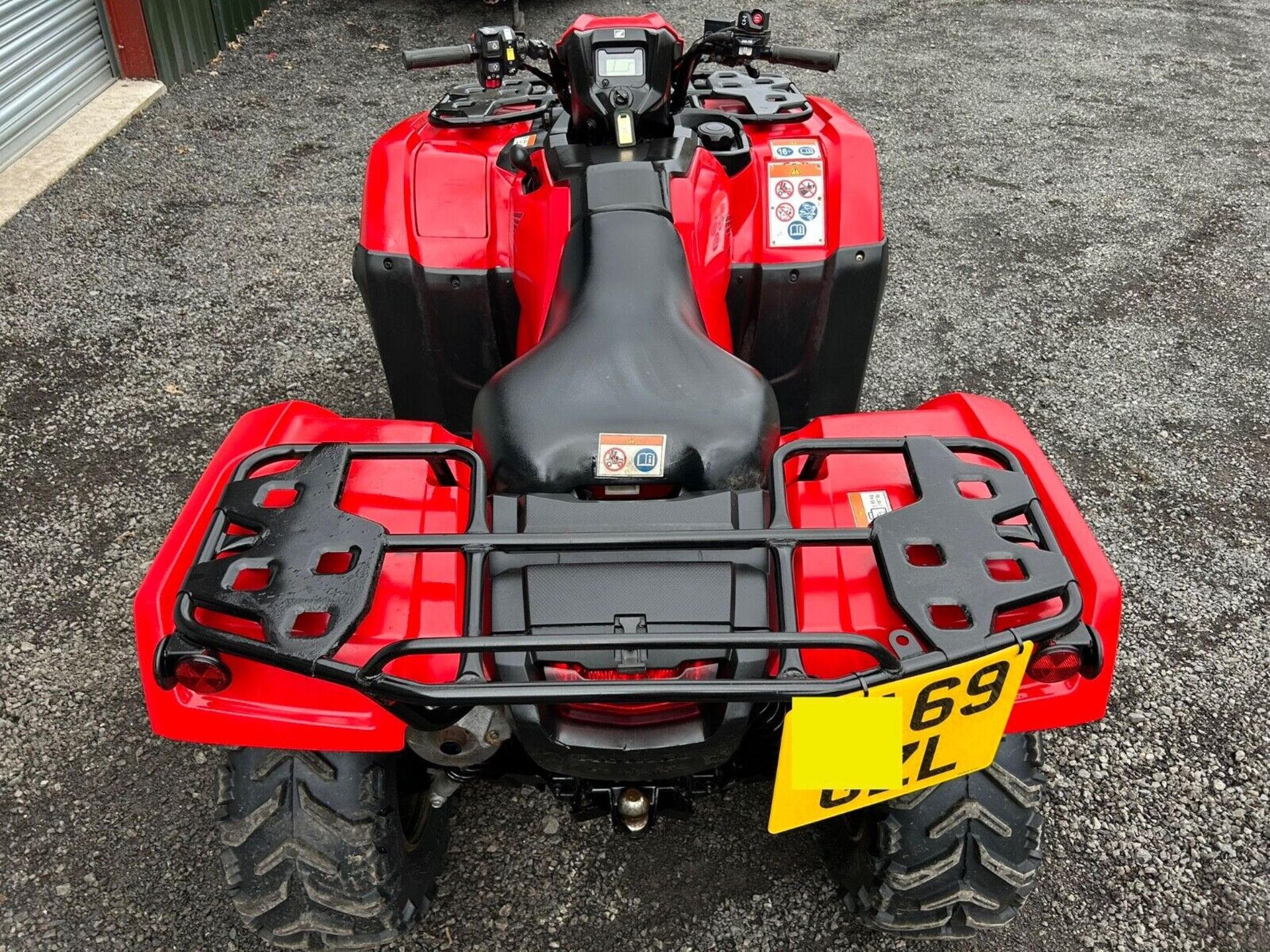 2019 HONDA TRX520 FA6 FARM QUAD BIKE 4X4 4WD FOREMAN TRX 520 AUTOMATIC 370 HOURS. - Image 5 of 16