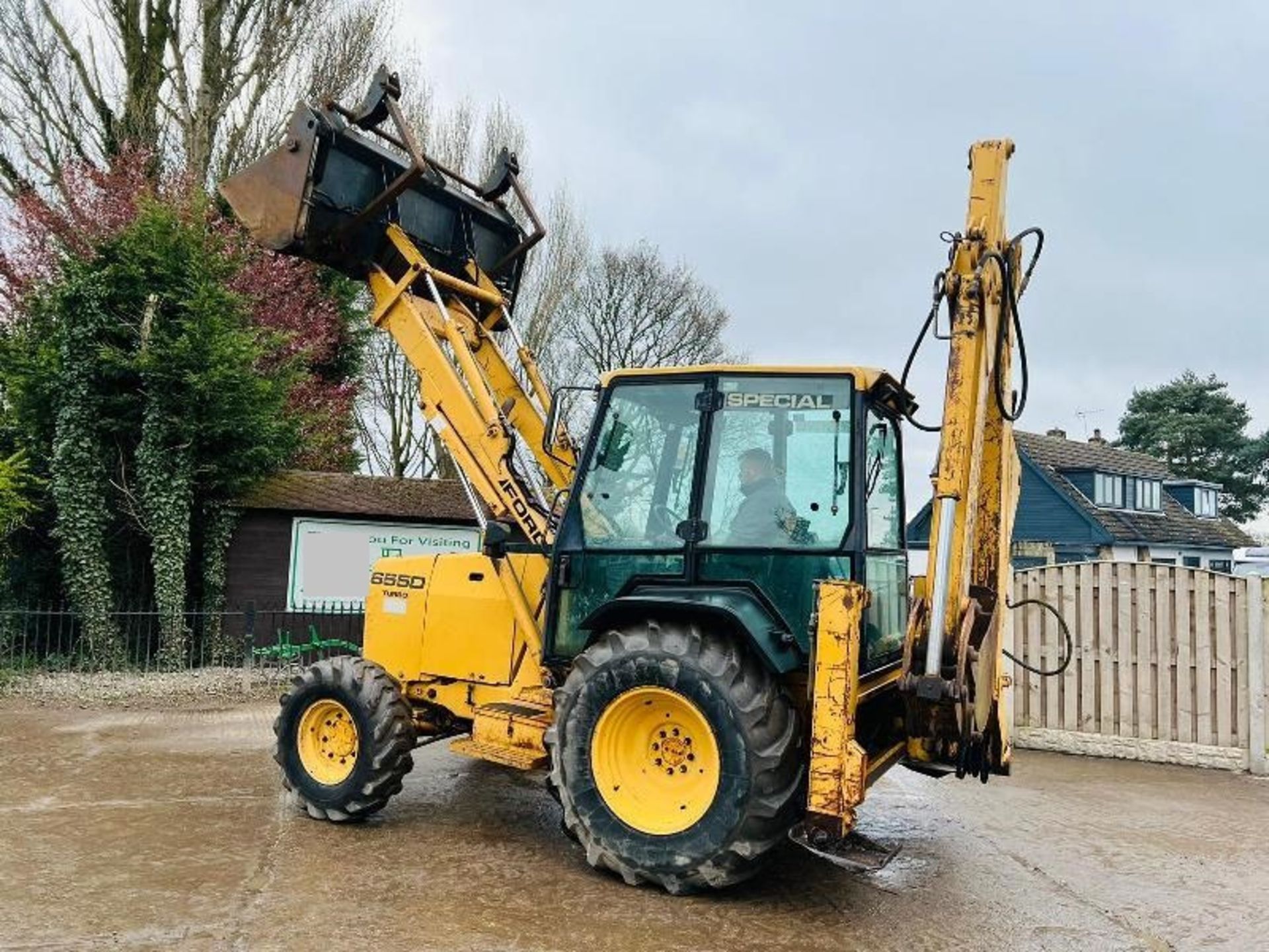 FORD 655D 4WD BACKHOE DIGGER C/W EXTENDING DIG - Bild 17 aus 19