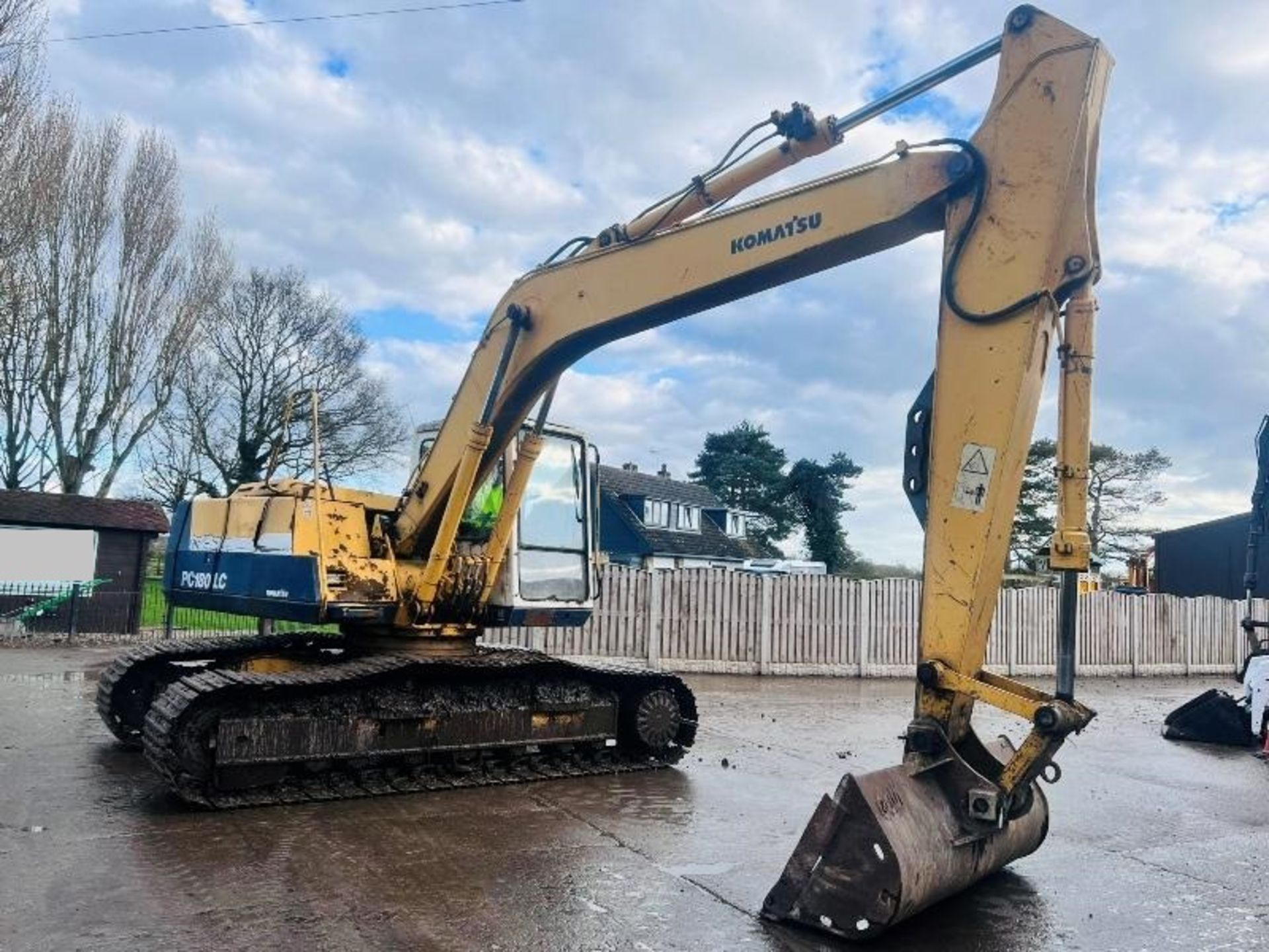 KOMATSU PC180LC-5K TRACKED EXCAVATOR C/W BUCKET - Bild 13 aus 20