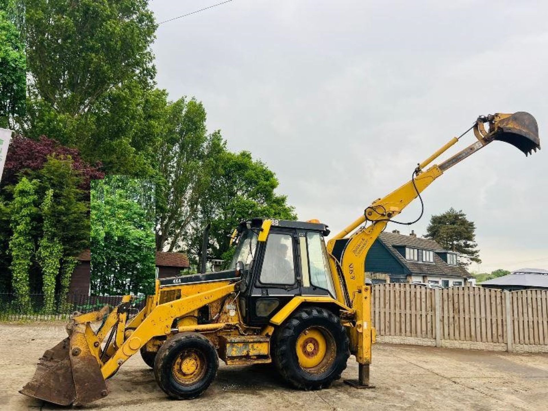 CATERPILLAR 428B 4WD BACKHOE DIGGER C/W EXTENDING DIG - Bild 5 aus 18