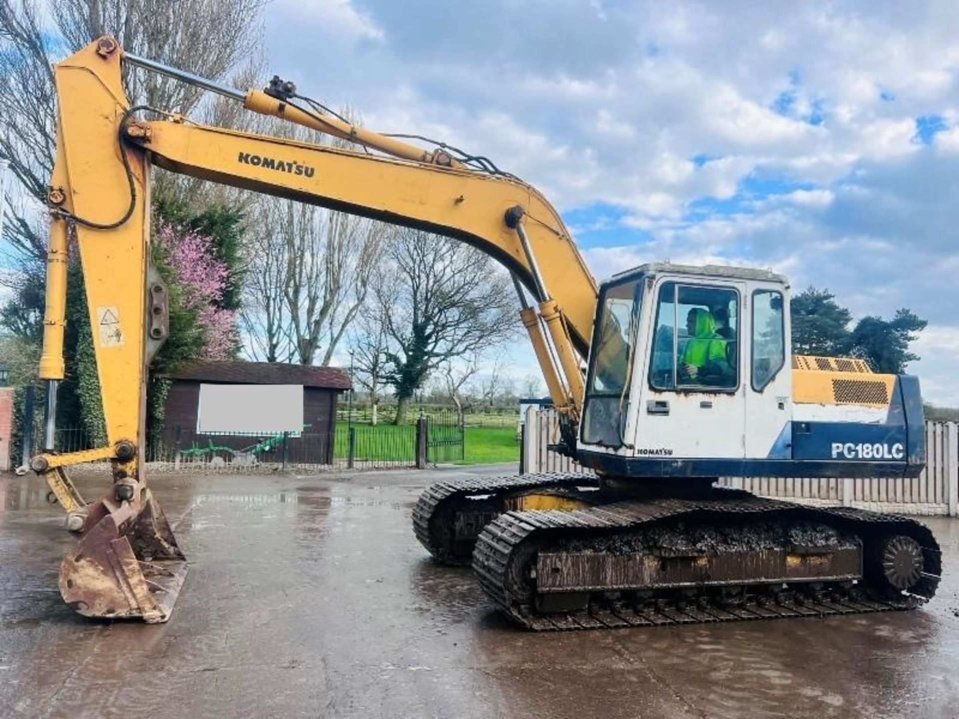 KOMATSU PC180LC-5K TRACKED EXCAVATOR C/W BUCKET - Bild 4 aus 20