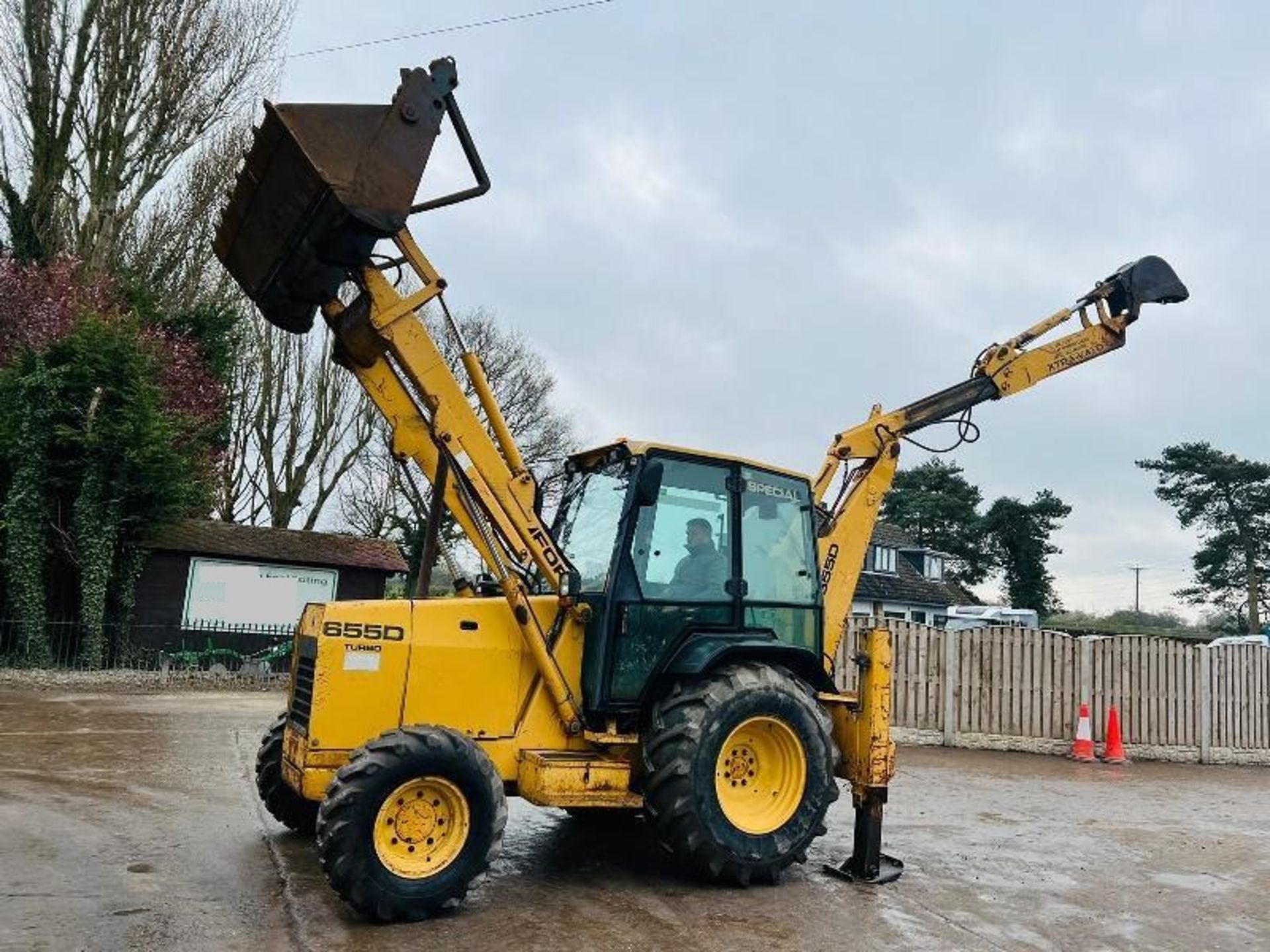 FORD 655D 4WD BACKHOE DIGGER C/W EXTENDING DIG - Bild 19 aus 19