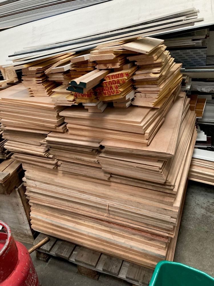 Joblot liquidation of Wood & PVC from online business - Total Cost - £55,277.00 Ends from Friday 31st March 2023 at 10am