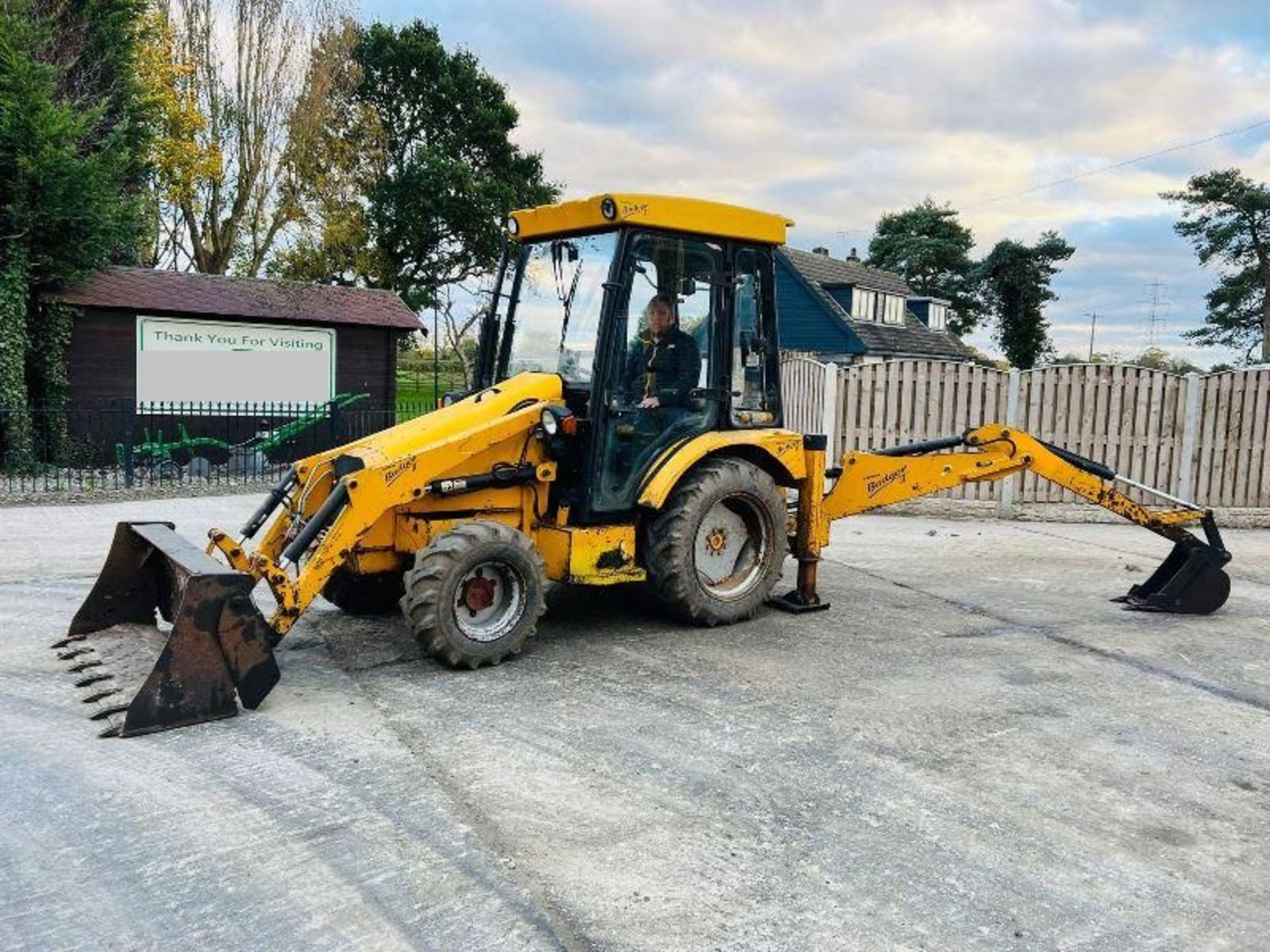 LEWIS BADGER BACKHOE LOADER * YEAR 2006 * C/W THREE IN ONE BUCKET - Bild 4 aus 15