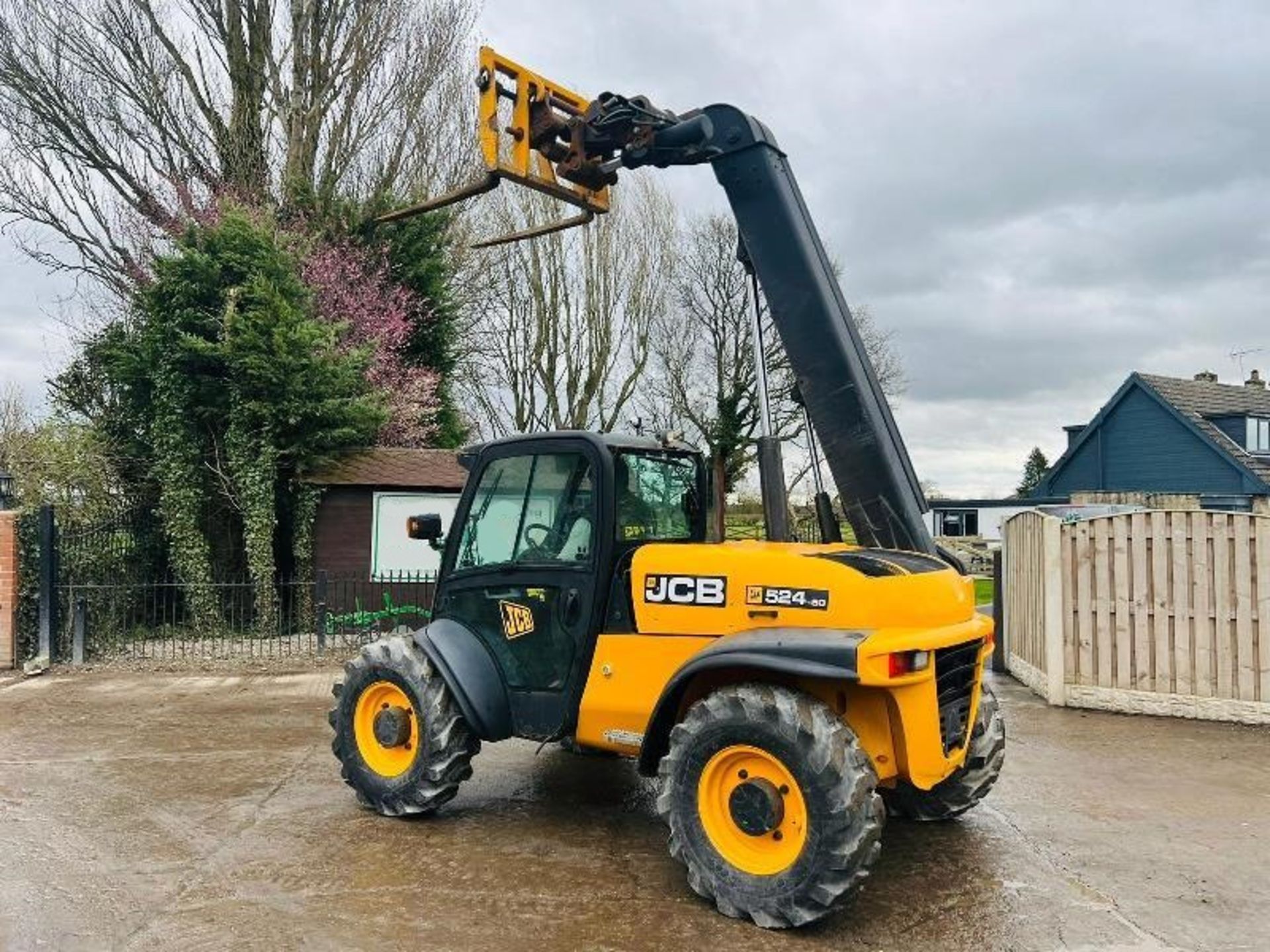 JCB 524-50 4WD TELEHANDLER C/W JOYSTICK CONTROL & PALLET TINES - Image 3 of 20