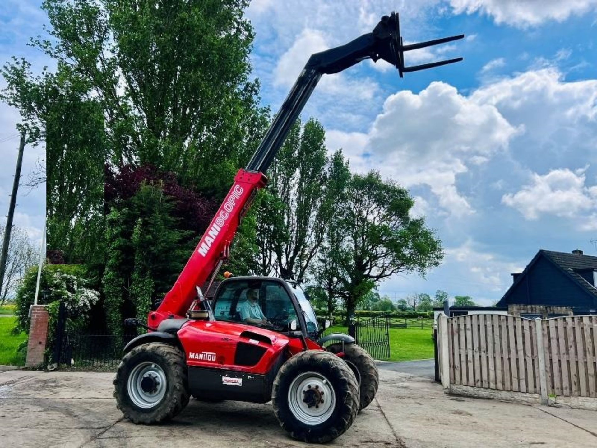 MANITOU MLT630 TURBO 4WD TELEHANDLER * AG-SPEC * C/W PICK UP HITCH - Image 4 of 23