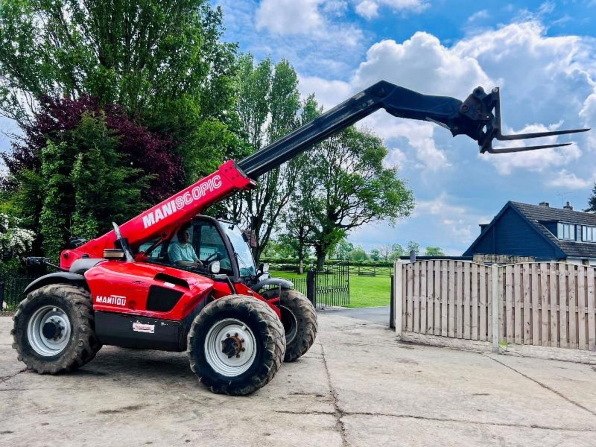 MANITOU MLT630 TURBO 4WD TELEHANDLER * AG-SPEC * C/W PICK UP HITCH - Image 22 of 23