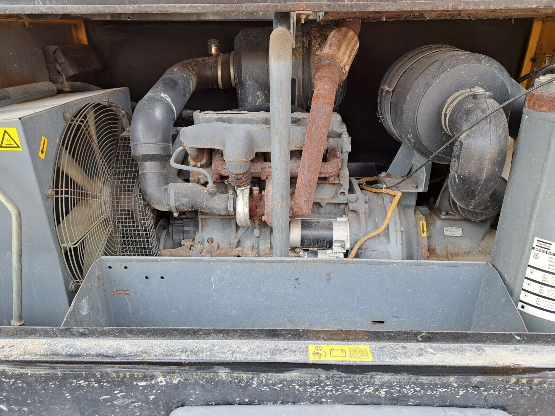 ATLAS COPCO XATS116 DIESEL COMPRESSOR 250CFM - Image 7 of 8