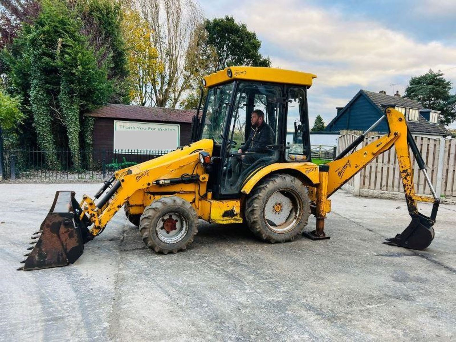 LEWIS BADGER BACKHOE LOADER * YEAR 2006 * C/W THREE IN ONE BUCKET - Bild 6 aus 15