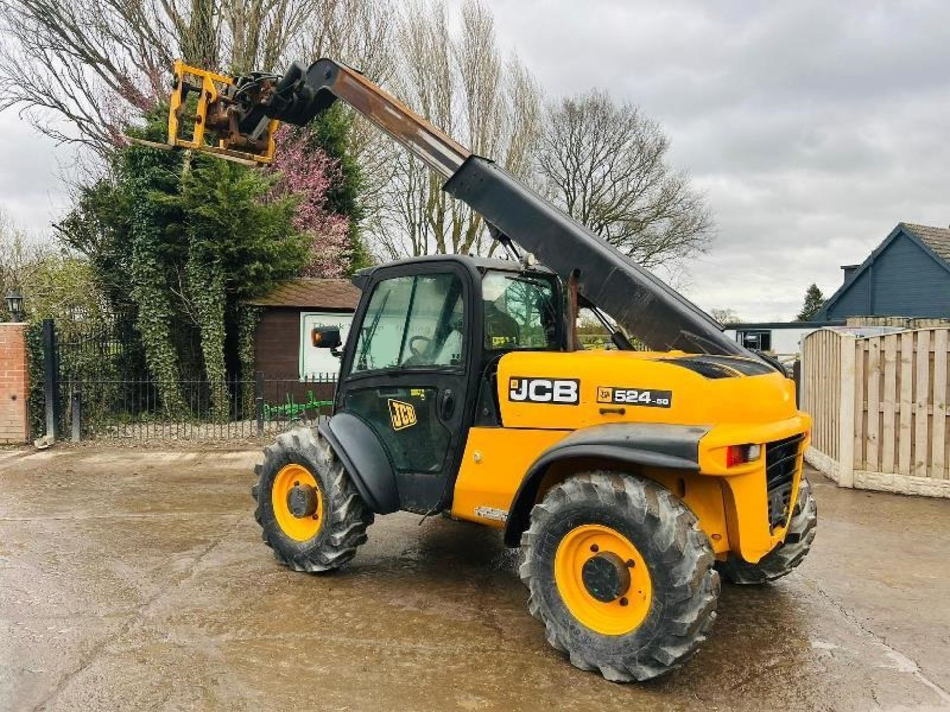 JCB 524-50 4WD TELEHANDLER C/W JOYSTICK CONTROL & PALLET TINES - Image 19 of 20