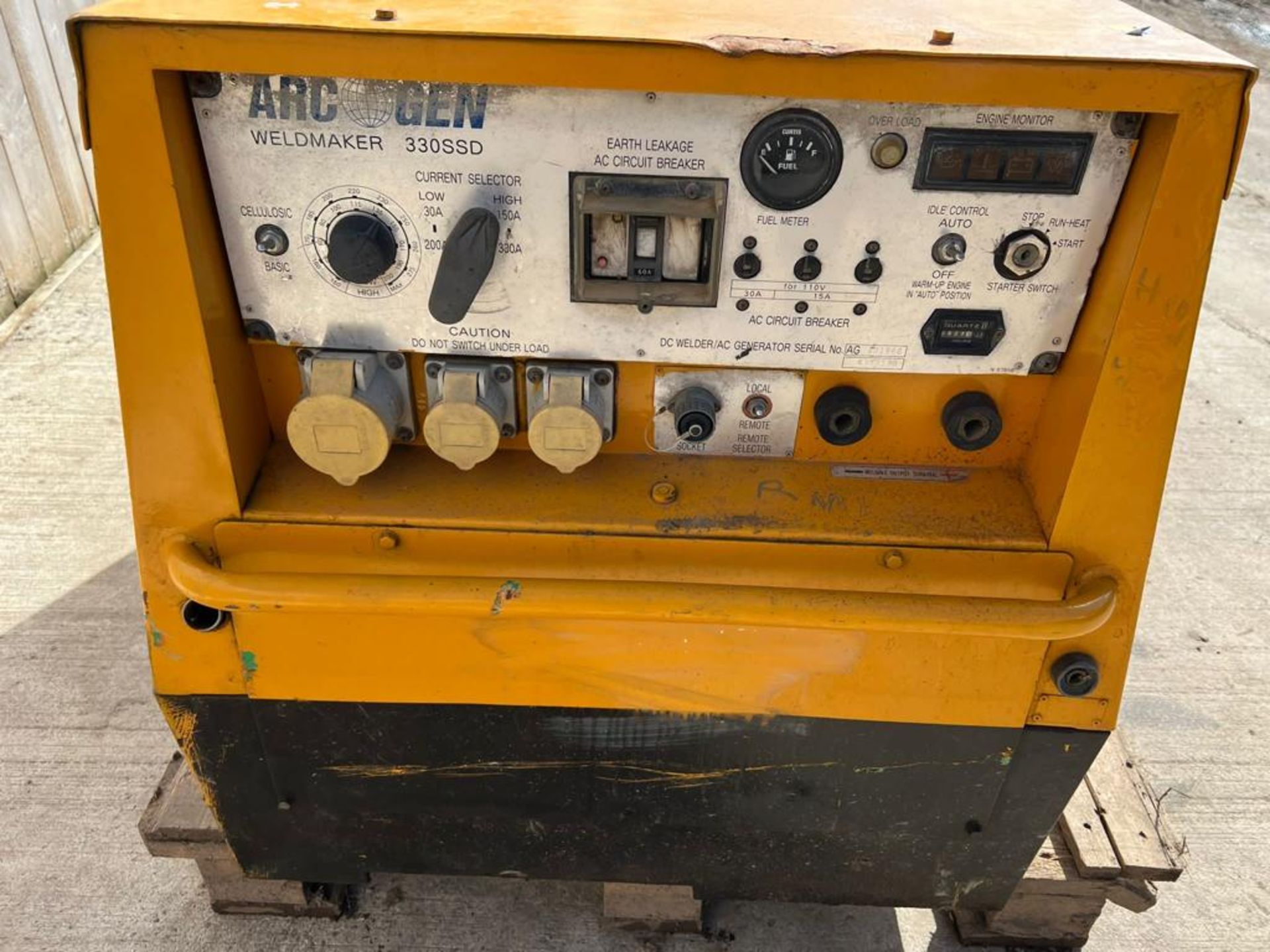 ARC GEN DIESEL WELDER GENERATOR - Image 2 of 6