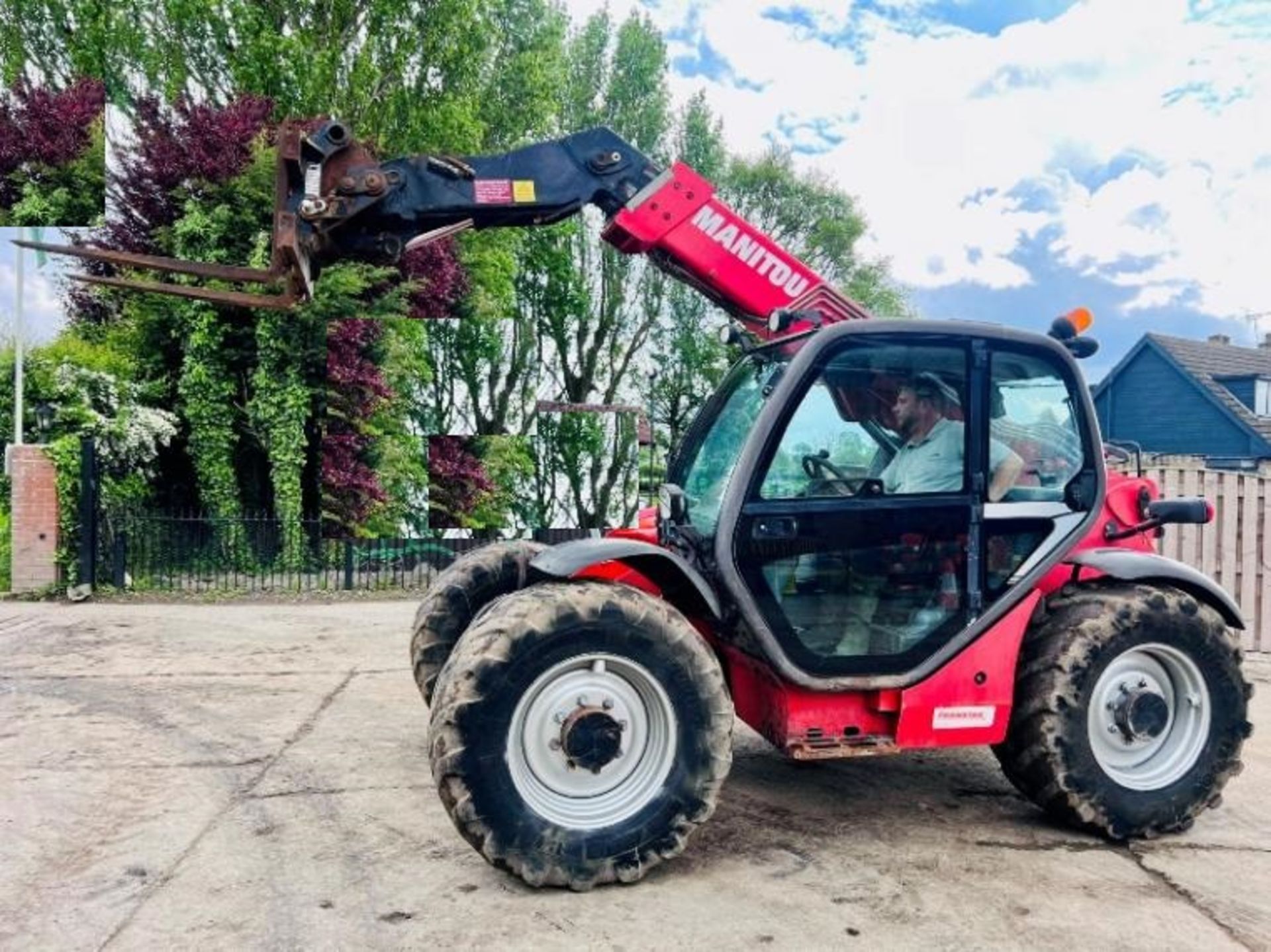 MANITOU MLT630 TURBO 4WD TELEHANDLER * AG-SPEC * C/W PICK UP HITCH - Image 23 of 23