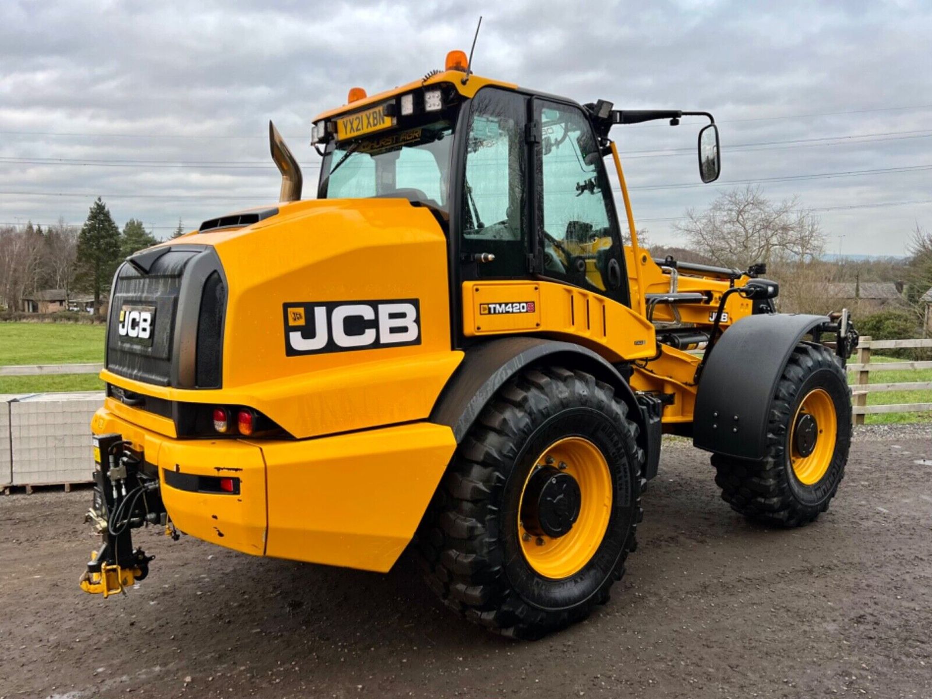 *870 HOURS* - 2021 JCB TM420S AGRI STAGE 5 - LOADER / LOADALL / TELEHANDLER / WARRANTY - Image 3 of 11