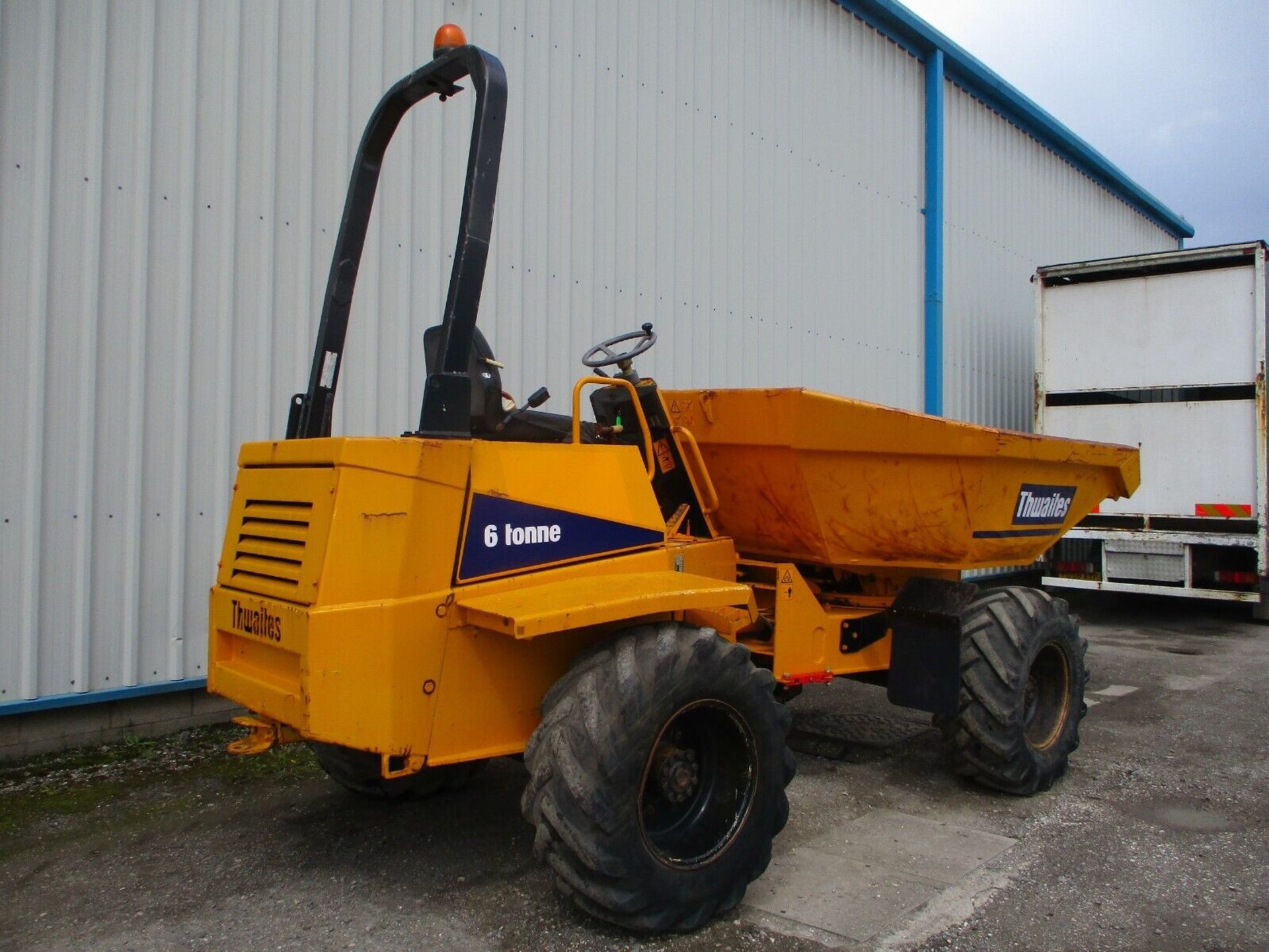 THWAITES 6 TON SWIVEL SKIP DUMPER BARFORD BENFORD TEREX JCB PERKINS DELIVERY - Image 3 of 14