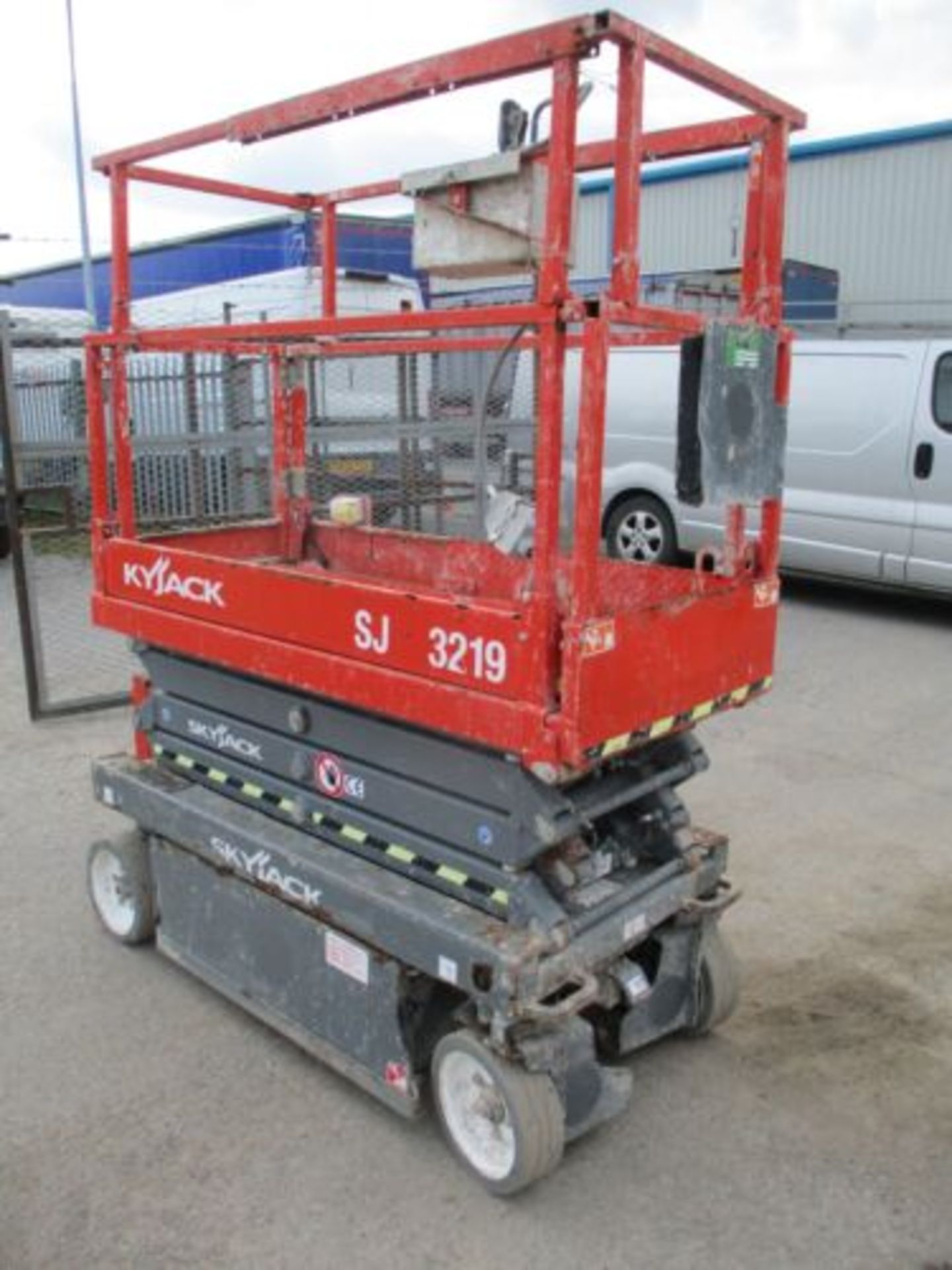 2016 SKYJACK SJ3219 SCISSOR LIFT ACCESS PLATFORM CHERRY PICKER GENIE 1932 DELIVE - Image 2 of 10