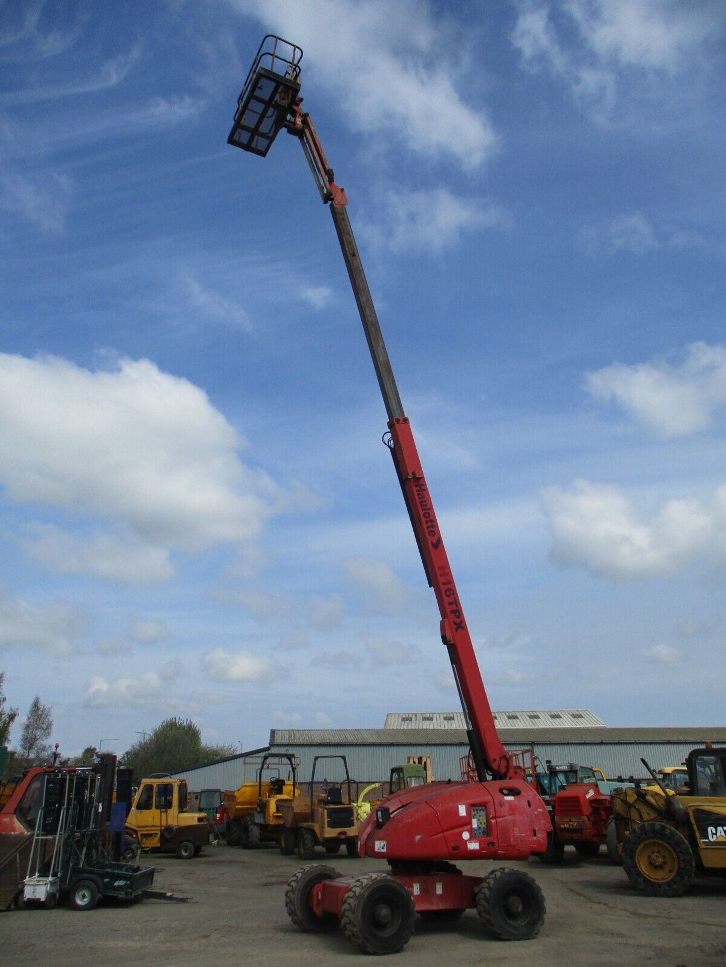 2006 HAULOTTE H16TPX CHERRY PICKER SCISSOR LIFT ACCESS PLATFORM MEWP GENIE BOOM - Image 7 of 15