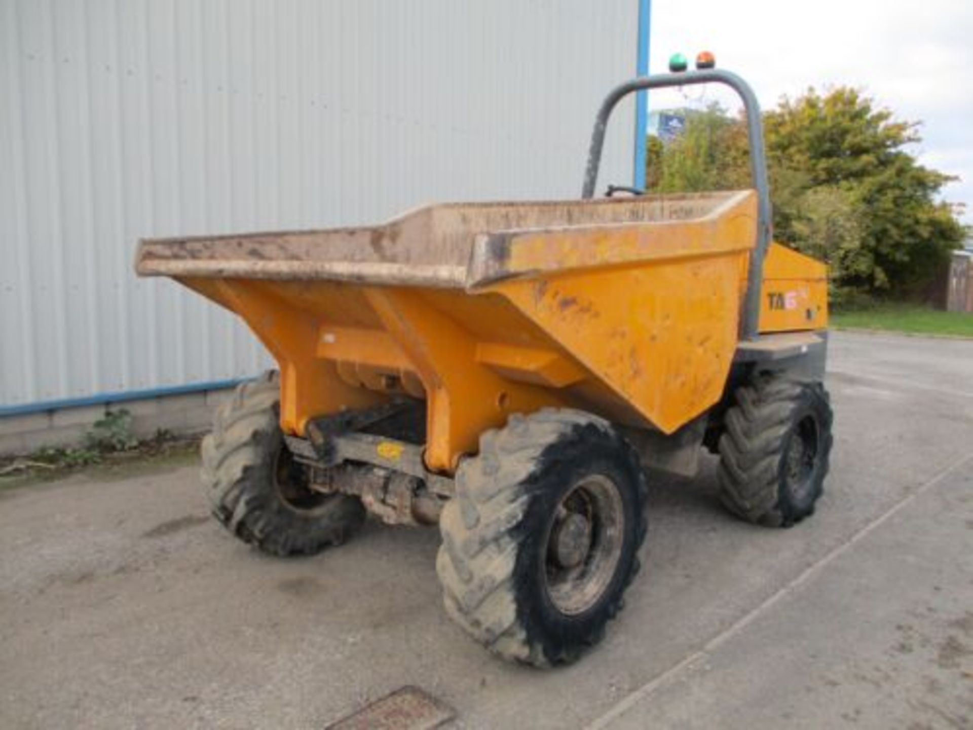 2015 TEREX 6 TON DUMPER BARFORD BENFORD THWAITES JCB ENGINE DELIVERY ARRANGED - Image 6 of 12