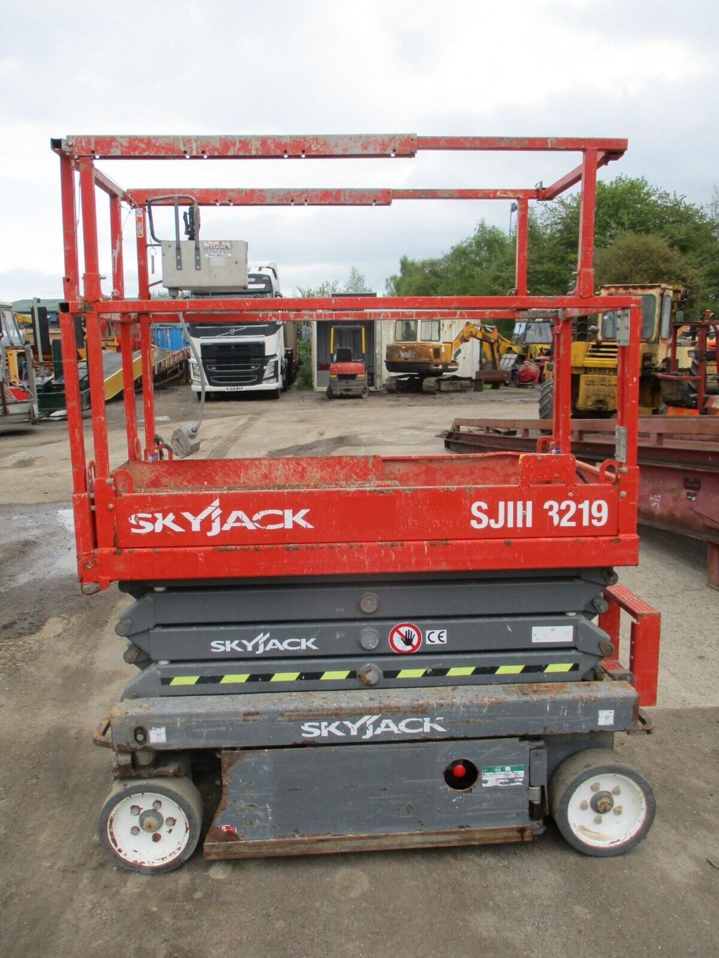 2017 SKYJACK SJ3219 SCISSOR LIFT ACCESS PLATFORM CHERRY PICKER GENIE 1932 DELIVE - Image 8 of 10