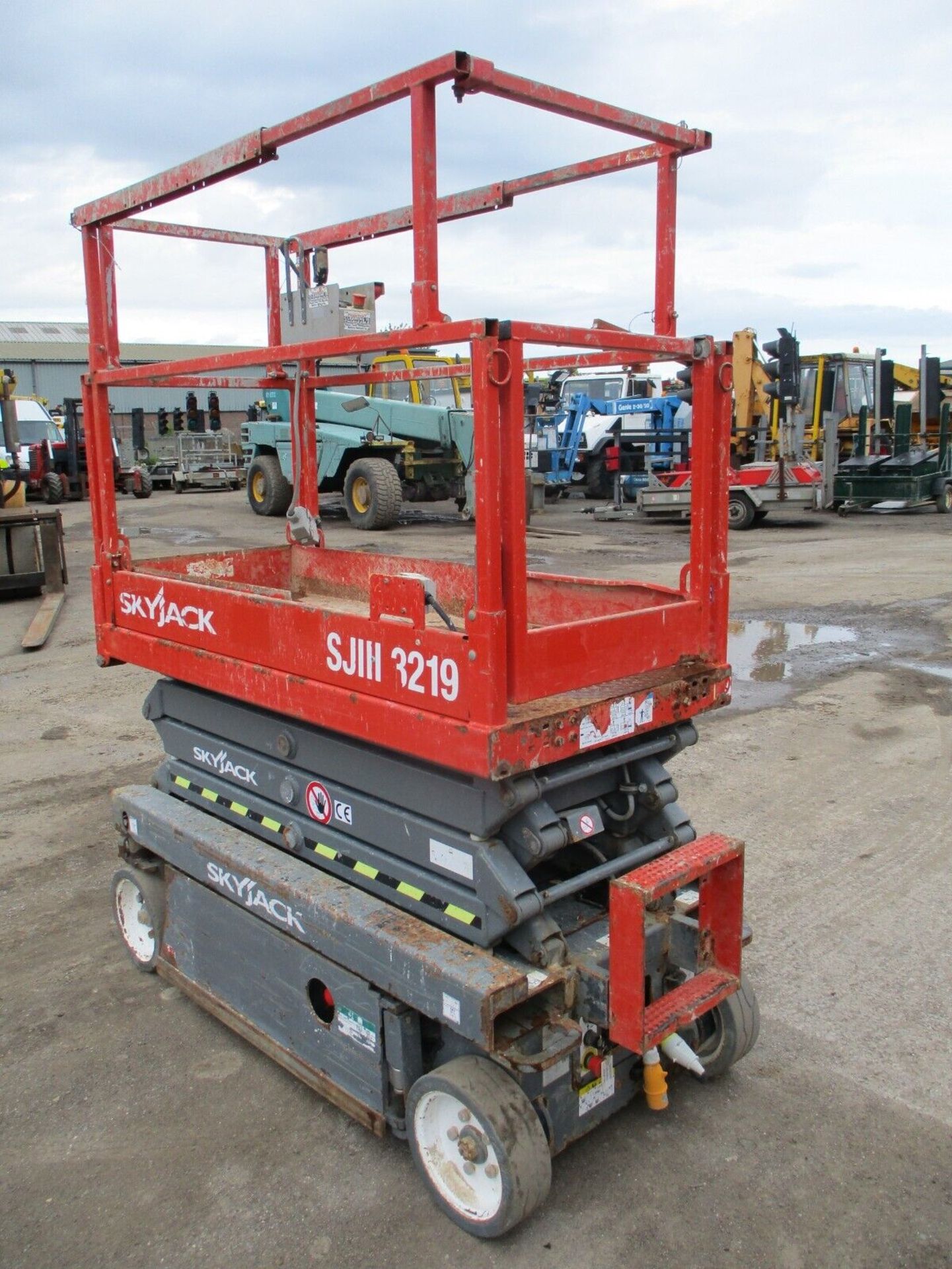 2017 SKYJACK SJ3219 SCISSOR LIFT ACCESS PLATFORM CHERRY PICKER GENIE 1932 DELIVE - Image 9 of 10