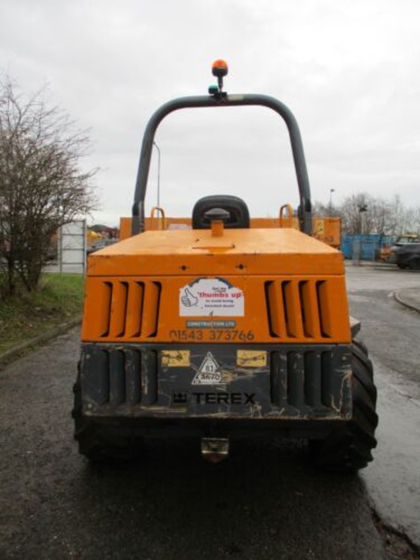 2014 TEREX 6 TON DUMPER BARFORD BENFORD THWAITES DEUTZ ENGINE DELIVERY ARRANGED - Image 6 of 10