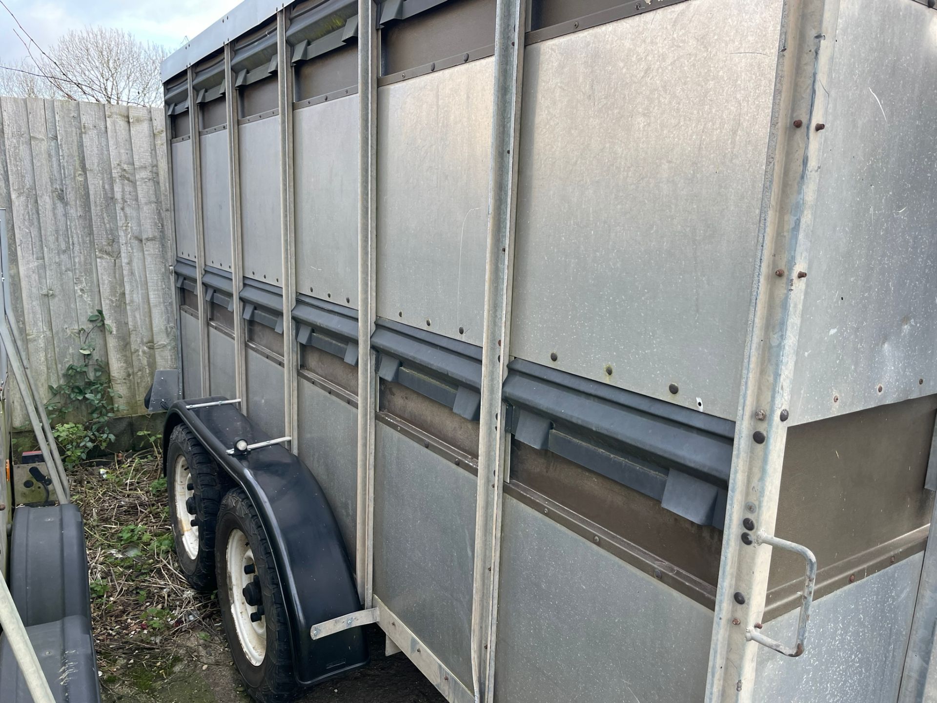 BATESON 12 FOOT CATTLE TRAILER - Image 6 of 7