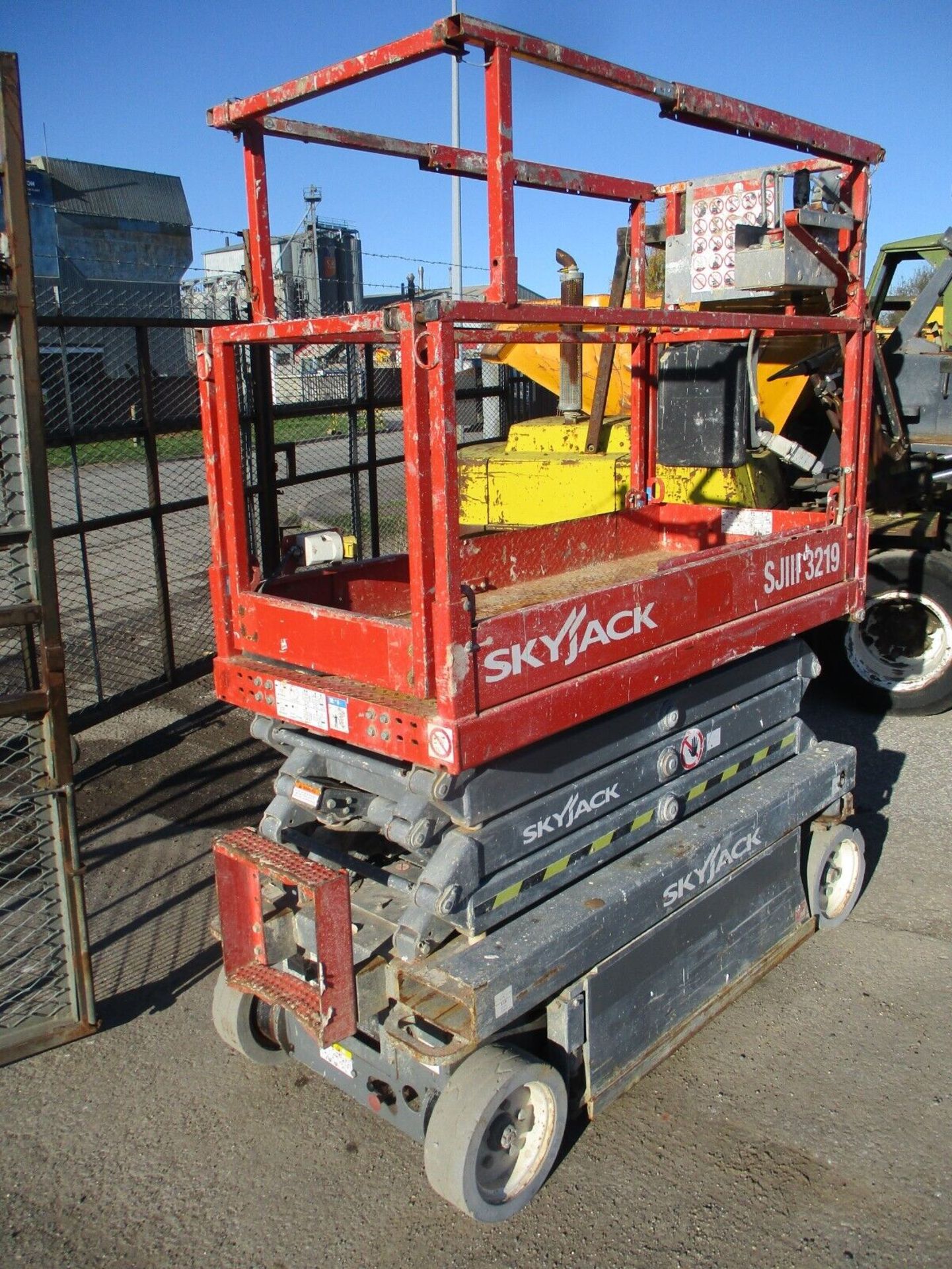 2014 SKYJACK SJ3219 SCISSOR LIFT ACCESS PLATFORM CHERRY PICKER GENIE 1932 DELIVE - Image 10 of 12