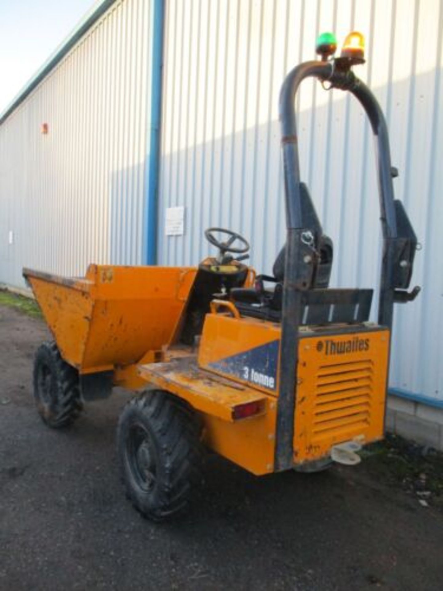 2016 THWAITES 3 TON DUMPER BARFORD BENFORD TEREX YANMAR ENGINE DELIVERY ARRANGED - Image 3 of 11