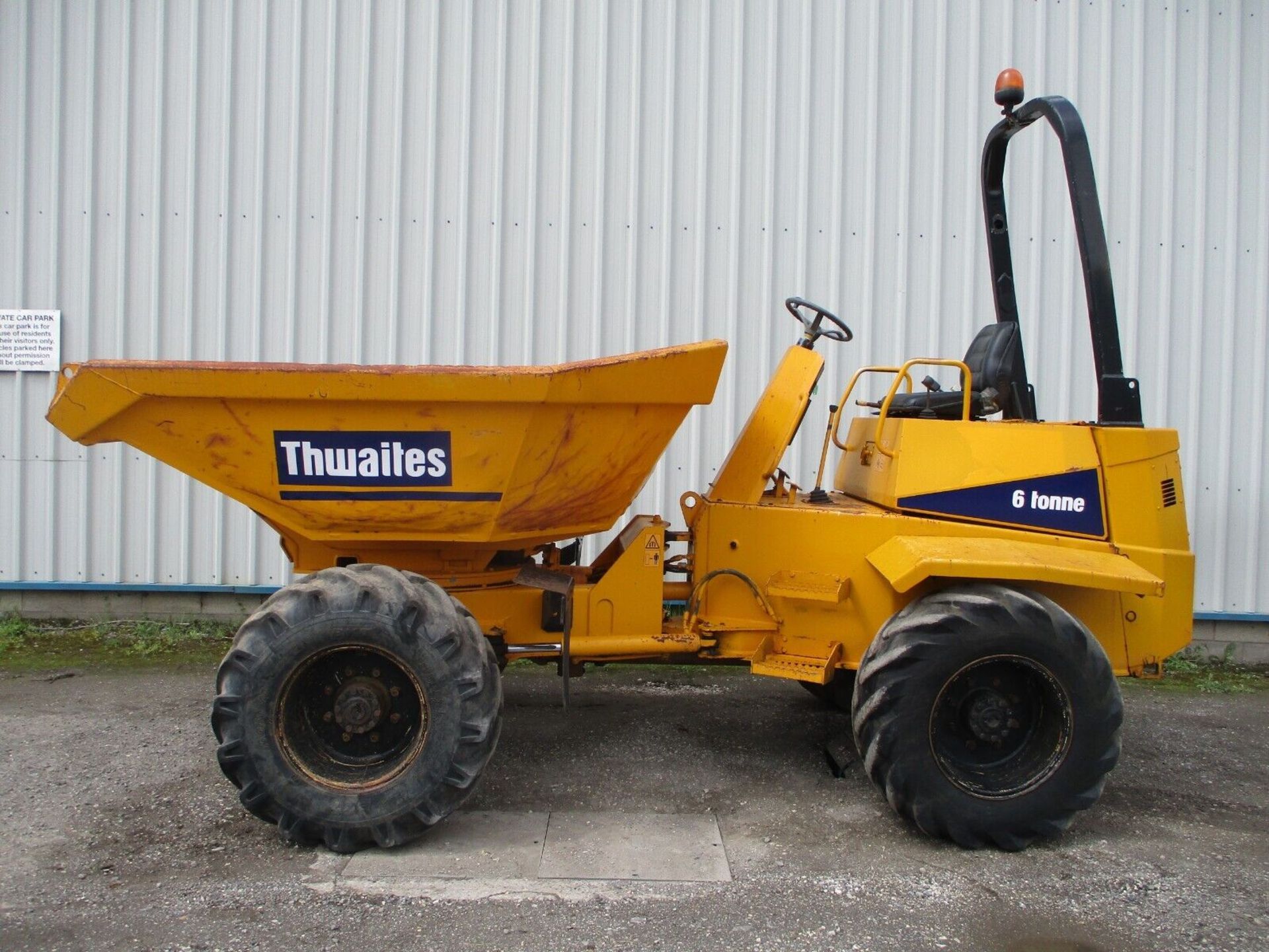 THWAITES 6 TON SWIVEL SKIP DUMPER BARFORD BENFORD TEREX JCB PERKINS DELIVERY