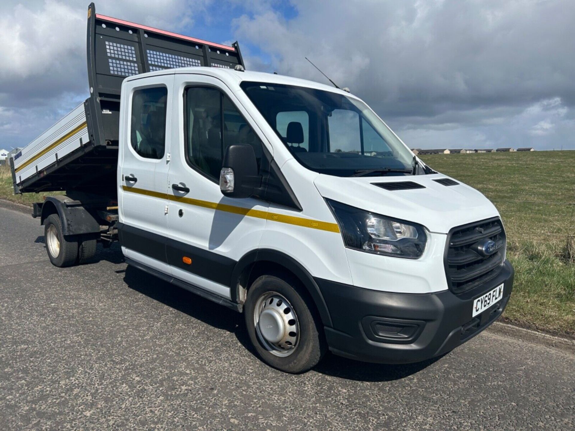 2020 FORD TRANSIT 2.0 350 LEADER DOUBLE CAB TIPPER 130PS DIESEL 32K DRW.