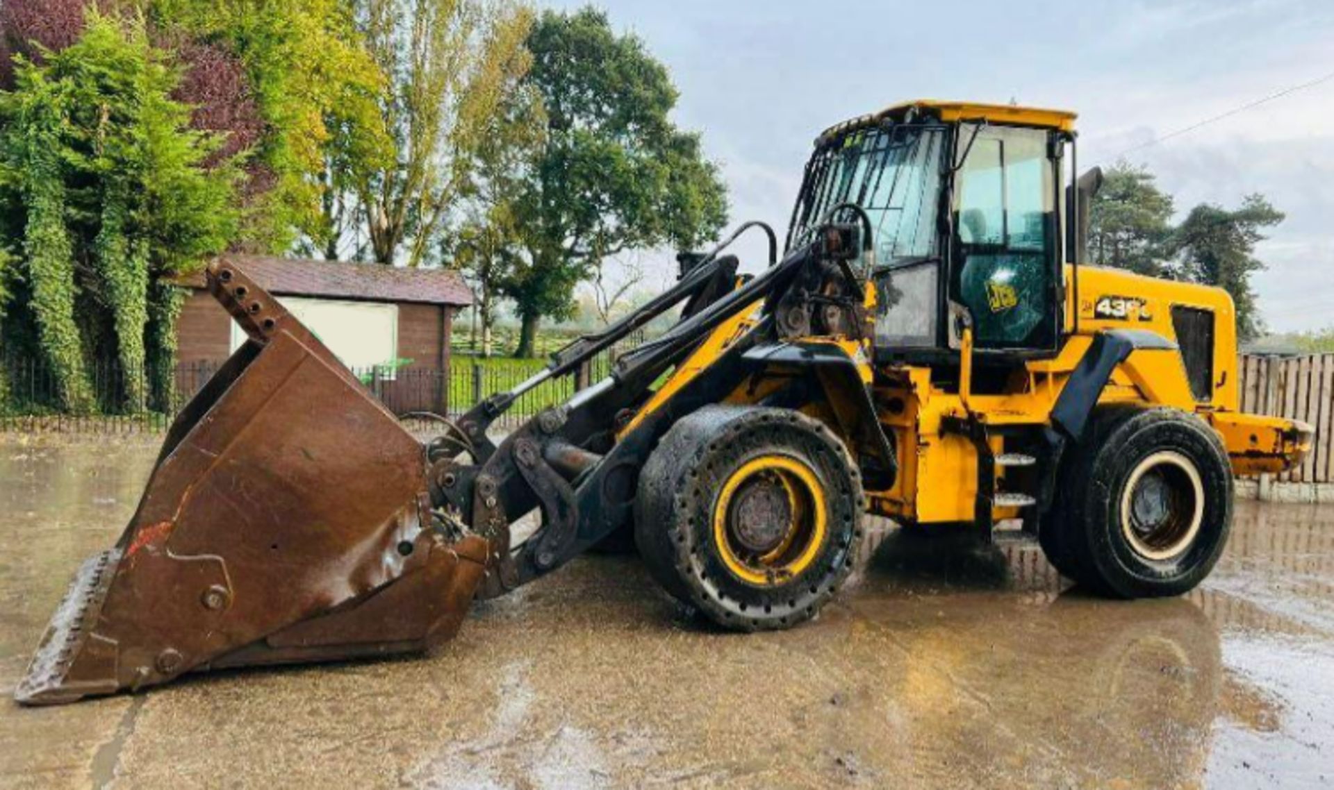 JCB 436E 4WD LOADING SHOVEL * YEAR 2010 * C/W TIP TOE BUCKET