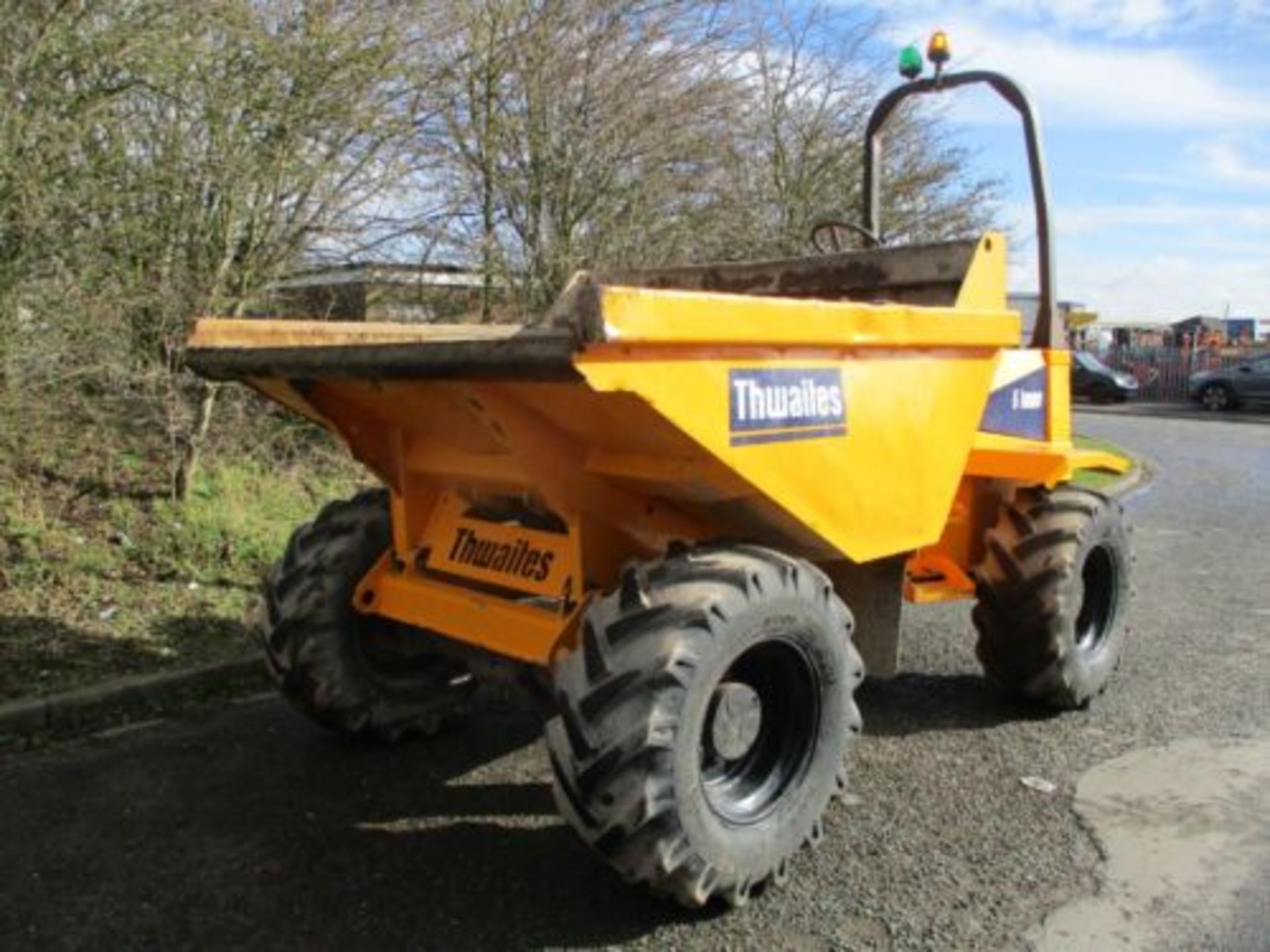 2007 THWAITES 6 TON DUMPER BARFORD BENFORD TEREX JCB PERKINS ENGINE DELIVERY - Image 7 of 11