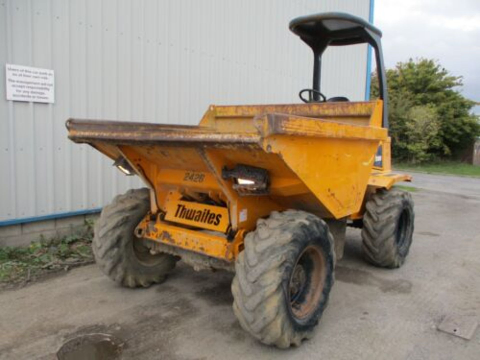 2014 THWAITES 6 TON DUMPER LOW HOURS BARFORD BENFORD TEREX DEUTZ ENGINE DELIVERY - Image 7 of 12