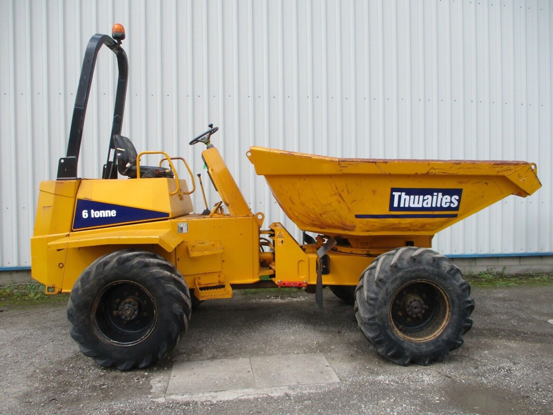 THWAITES 6 TON SWIVEL SKIP DUMPER BARFORD BENFORD TEREX JCB PERKINS DELIVERY - Image 2 of 14